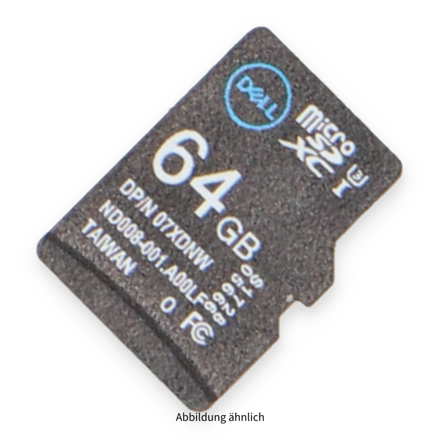 Dell 64GB vFlash MicroSDHC SD Card 7XDNW 07XDNW