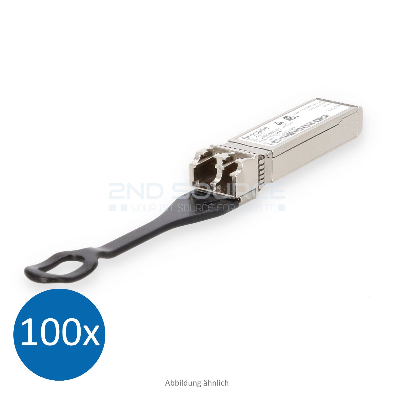 100x Brocade 32GbE SFP+ Fibre Channel Short Wave Transceiver Module 57-1000333-01