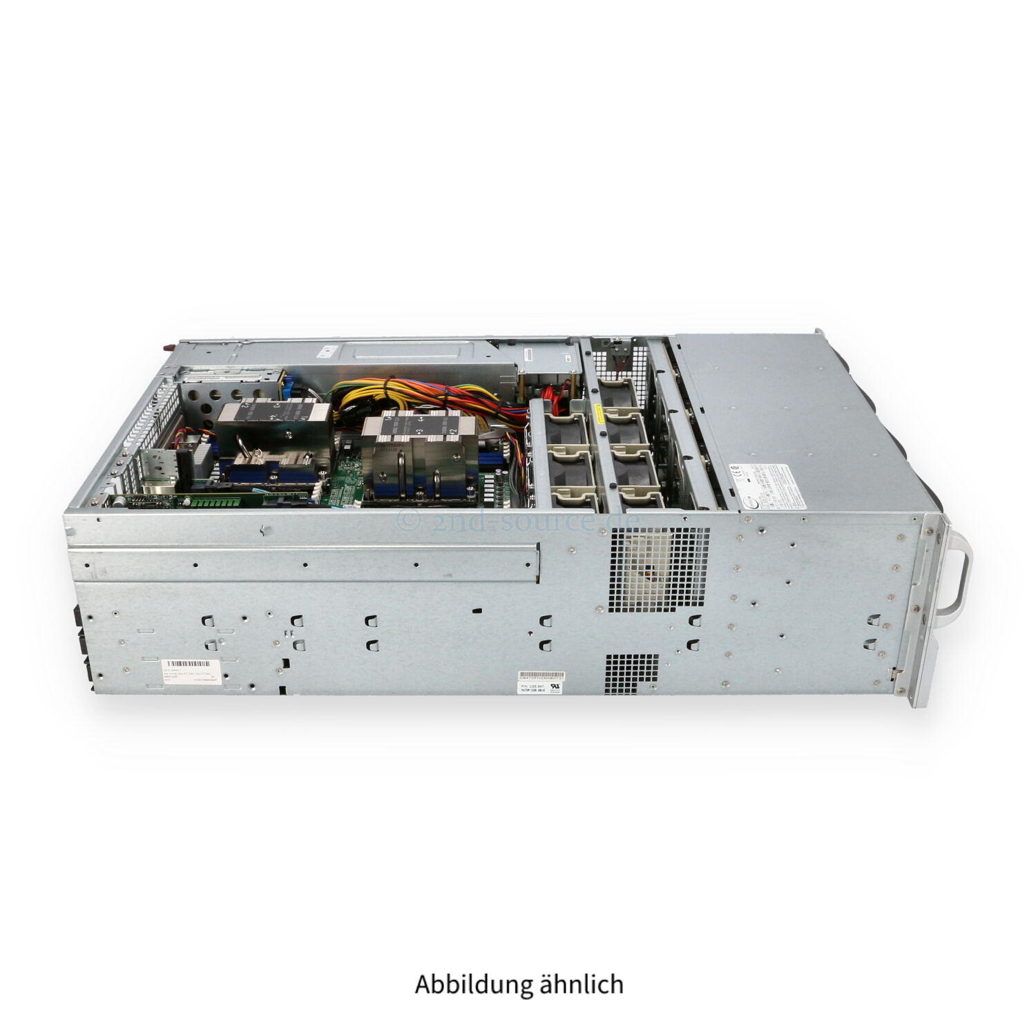 Supermicro SuperStorage 6049P-E1CR36L 36xLFF 2xSFF 2P Silver 4114 2.20GHz 10C 128GB 216TB 2x 1200W Supermicro SuperStorage 6049P-E1CR36L 36xLFF 2xSFF 2P Silver 4114 2.20GHz 10C 128GB 216TB 2x 1200W