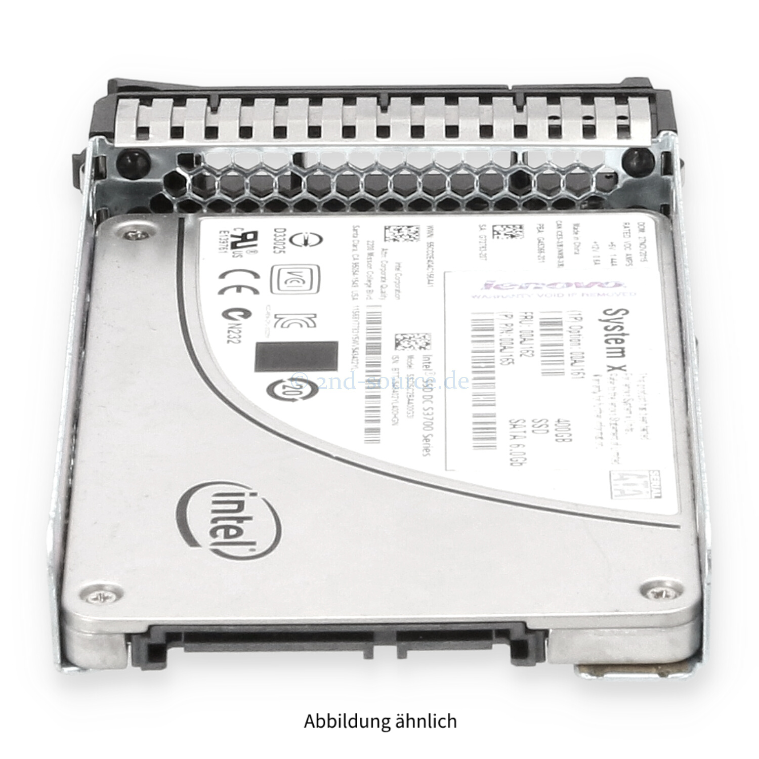 Lenovo 400GB SATA 6G SFF Write Intensive HotPlug SSD 00AJ161 00AJ162 00AJ165