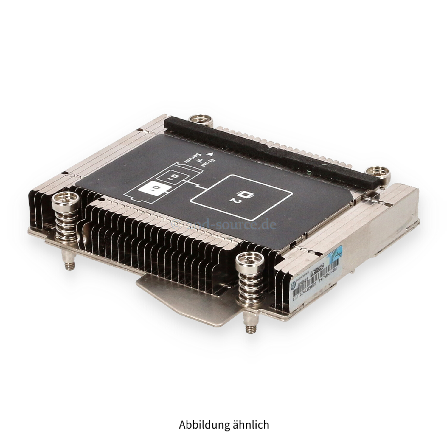 HPE Wide Heatsink CPU2 BL460c G9 777688-001 HPE Wide Heatsink CPU2 BL460c G9 777688-001