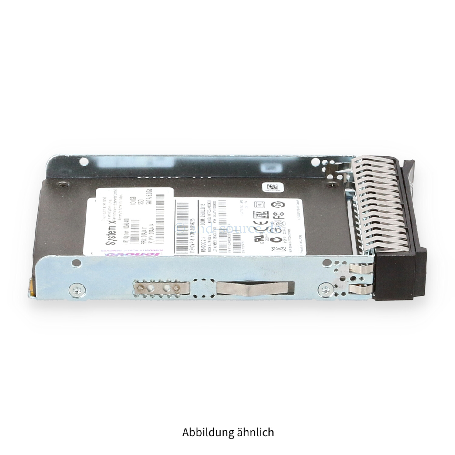 Lenovo 800GB SATA 6G SFF Mixed Use HotPlug SSD 00AJ410 00AJ411 00AJ414