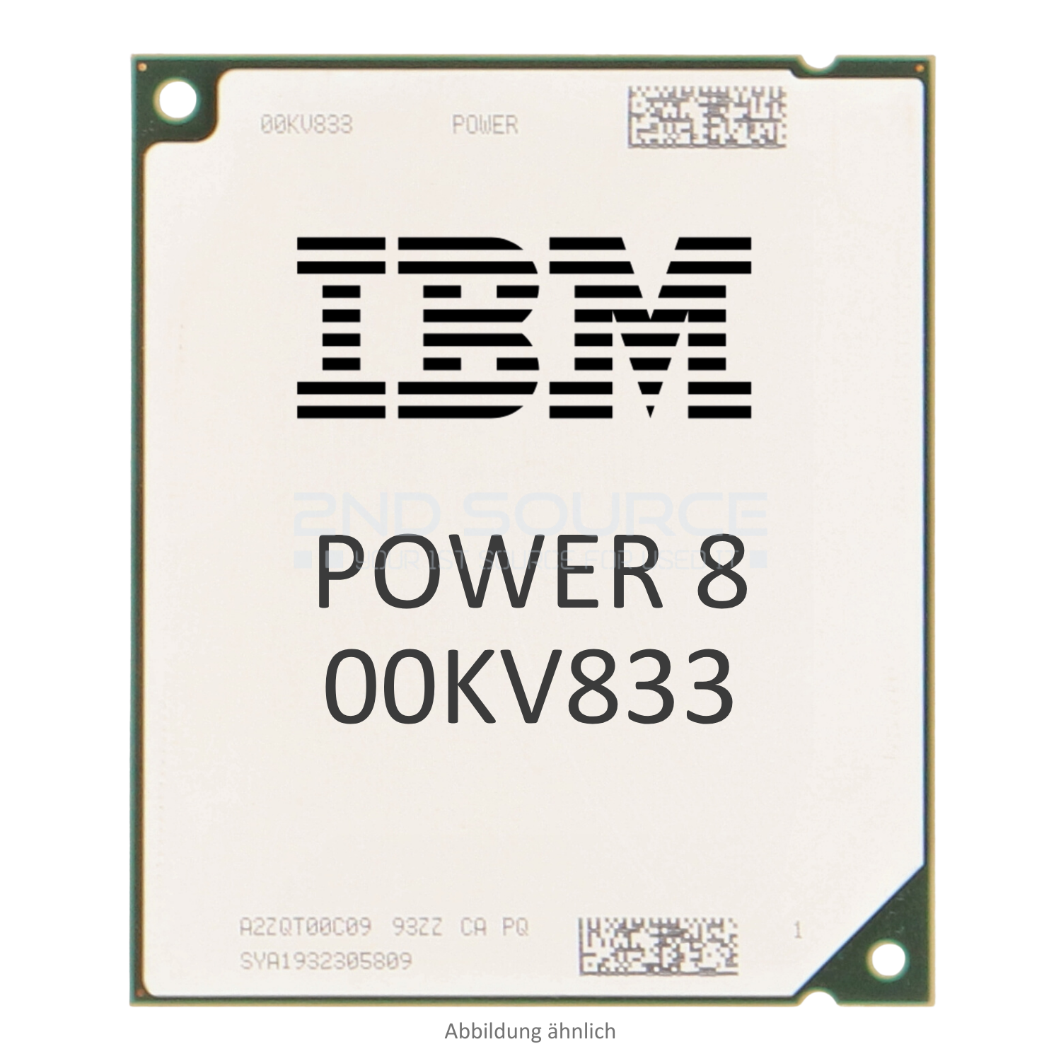 IBM Power 8 3.42GHz 80MB 10-Core CPU 135W 00KV833