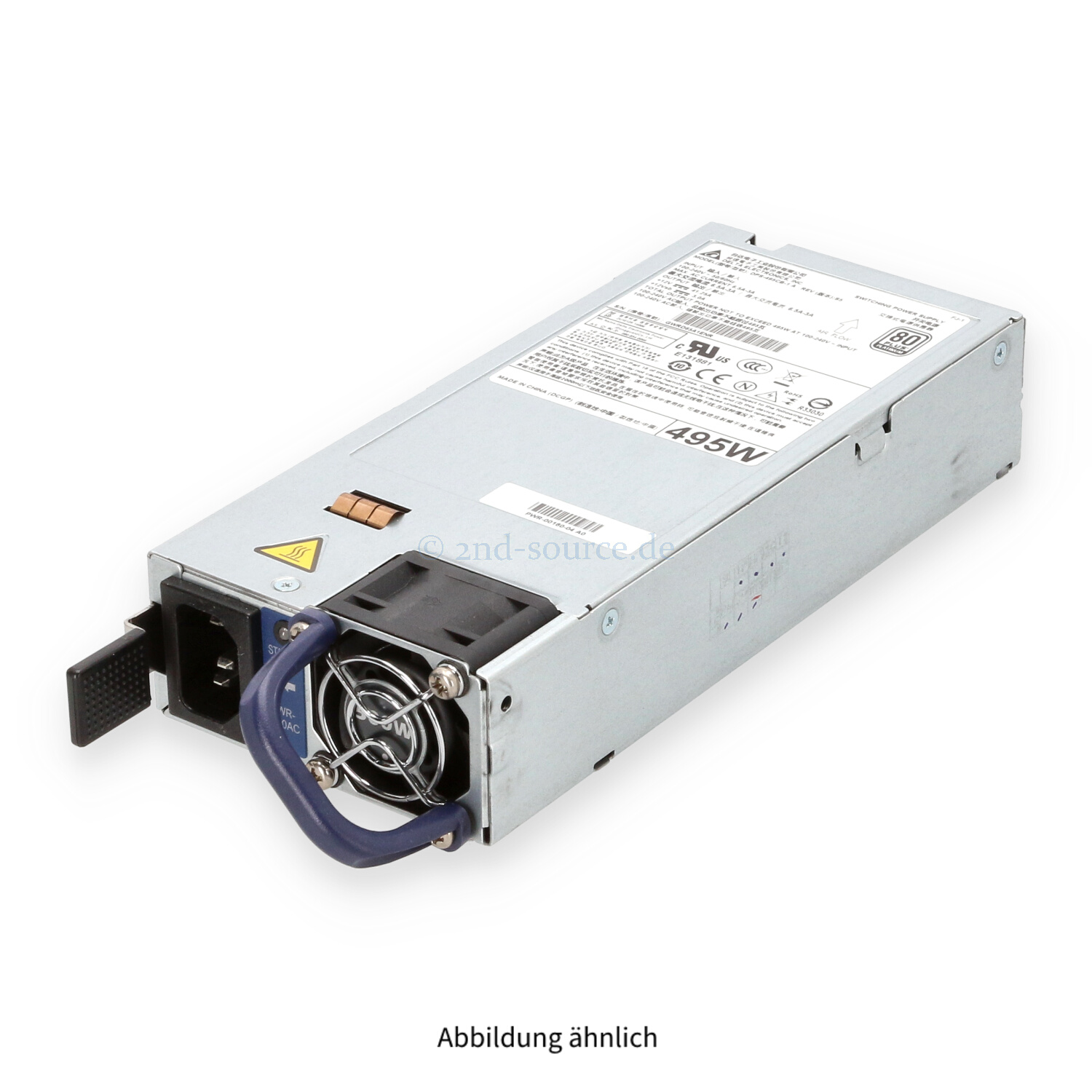 Arista 500W AC Rear-to-Front Airflow HotPlug Power Supply PWR-500AC-R 7060CX