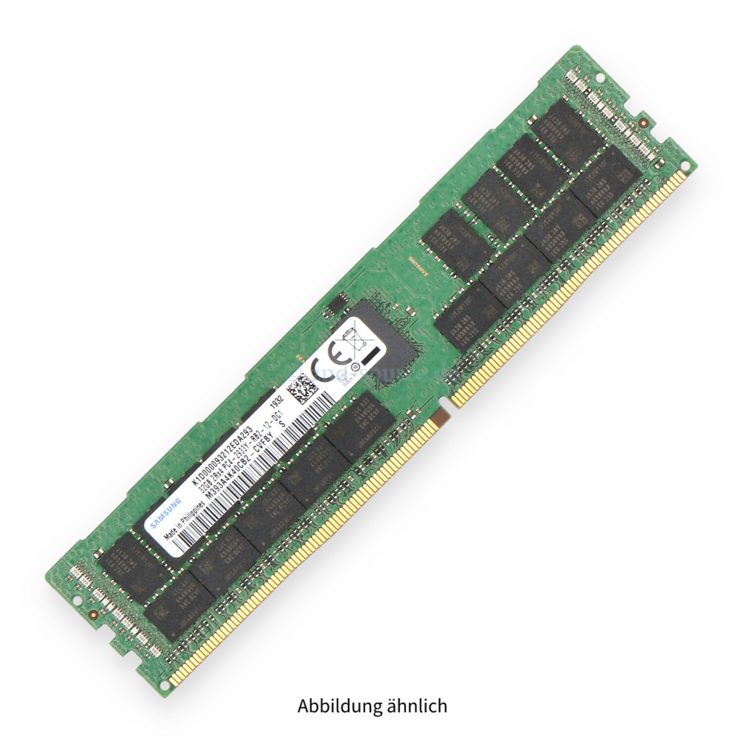 Samsung 32GB PC4-23466Y-R DIMM Dual Rank x4 (DDR4-2933) Registered ECC M393A4K40CB2-CVF