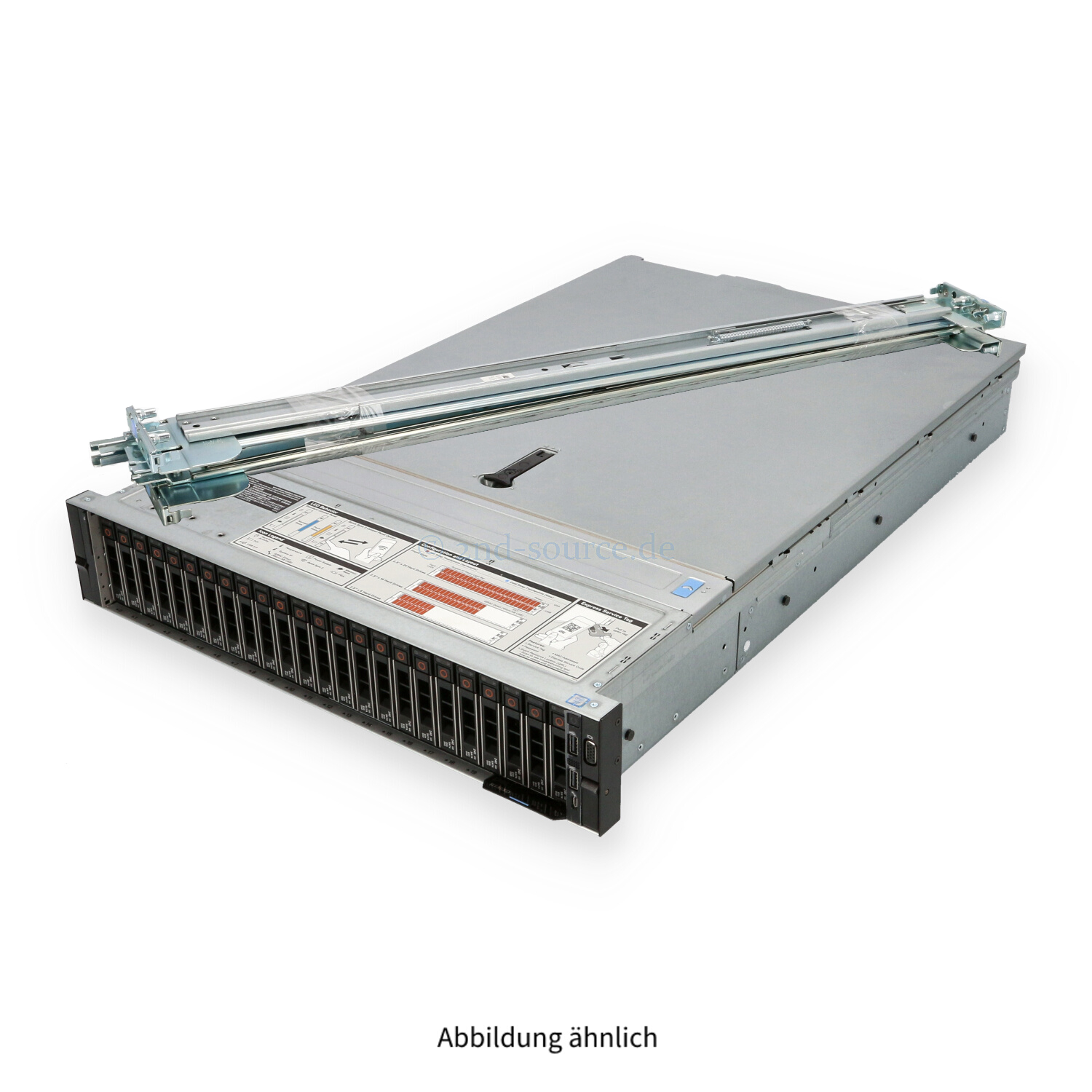 Dell R740xd 24xSFF 2P Gold 6150 2.70GHz 18C 512GB H740p 24x 960GB SSD 4x 10GBase-T 2x RPS Rackkit