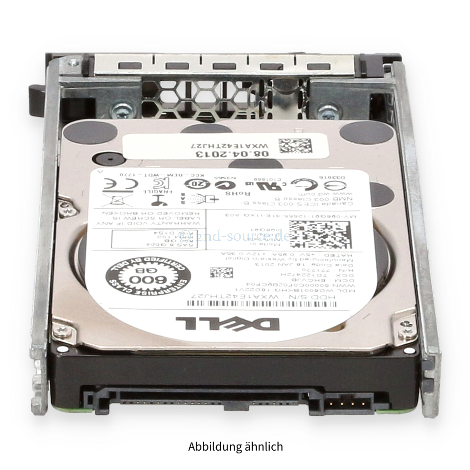 Dell 600GB 10k SAS 6G SFF HotPlug HDD 96G91 096G91