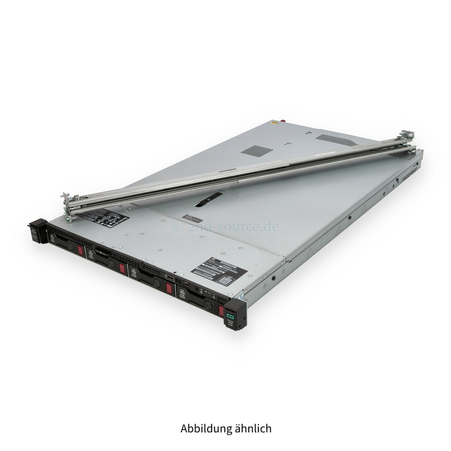 HPE DL360 G10 4xLFF 1P Silver 4114 2.20GHz 10C 64GB S100i 4x 6TB 7.2k SATA 6G LFF (24TB) 1x 500W HPE DL360 G10 4xLFF 1P Silver 4114 2.20GHz 10C 64GB S100i 4x 6TB 7.2k SATA 6G LFF (24TB) 1x 500W
