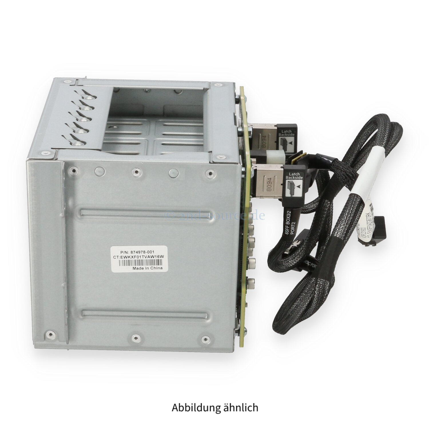 HPE 8xSFF SAS Drive Cage Expansion Kit ML350 G10 874568-B21 HPE 8xSFF SAS Drive Cage Expansion Kit ML350 G10 874568-B21
