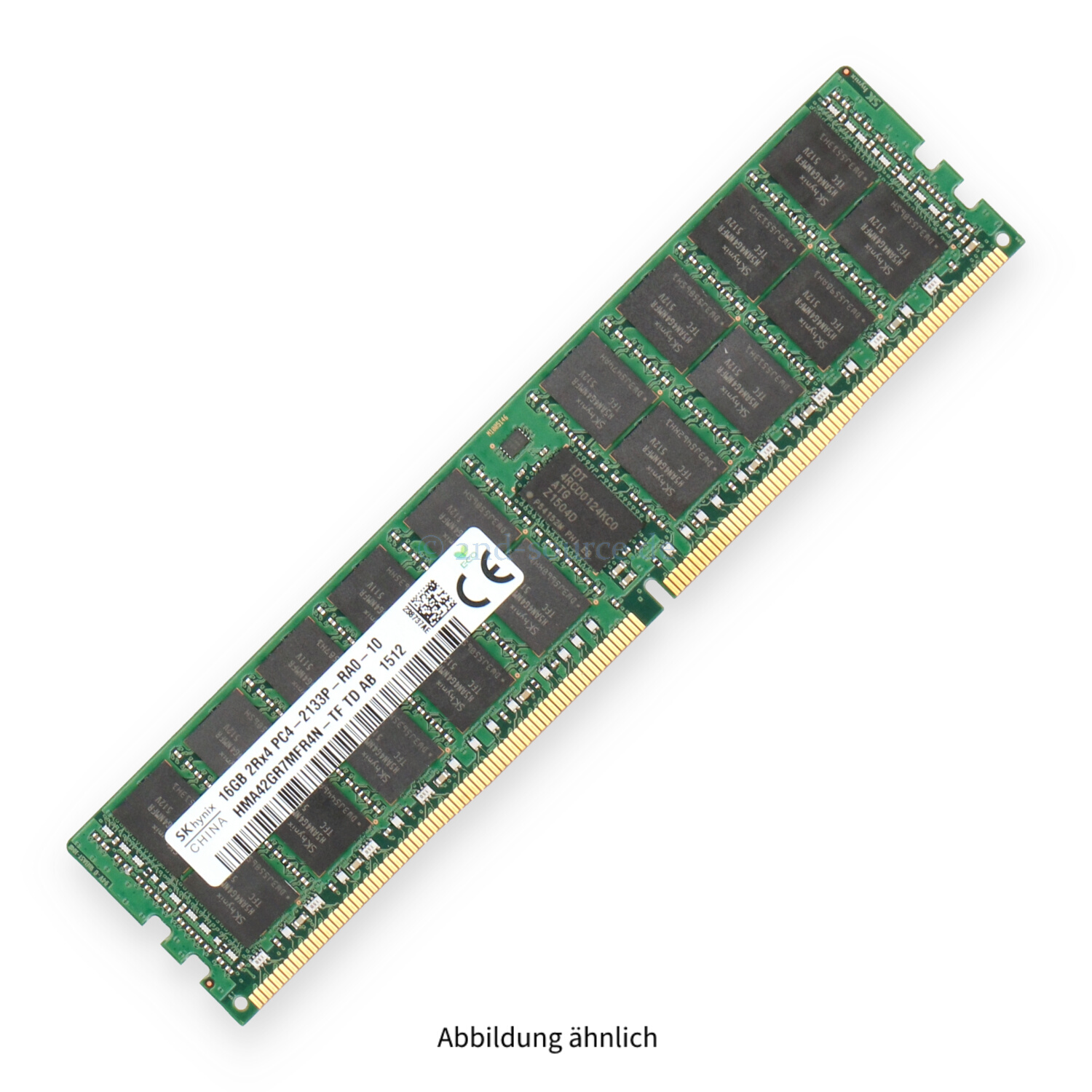 Hynix 16GB PC4-17000P-R DIMM Dual Rank x4 (DDR4-2133) Registered ECC HMA42GR7MFR4N-TF