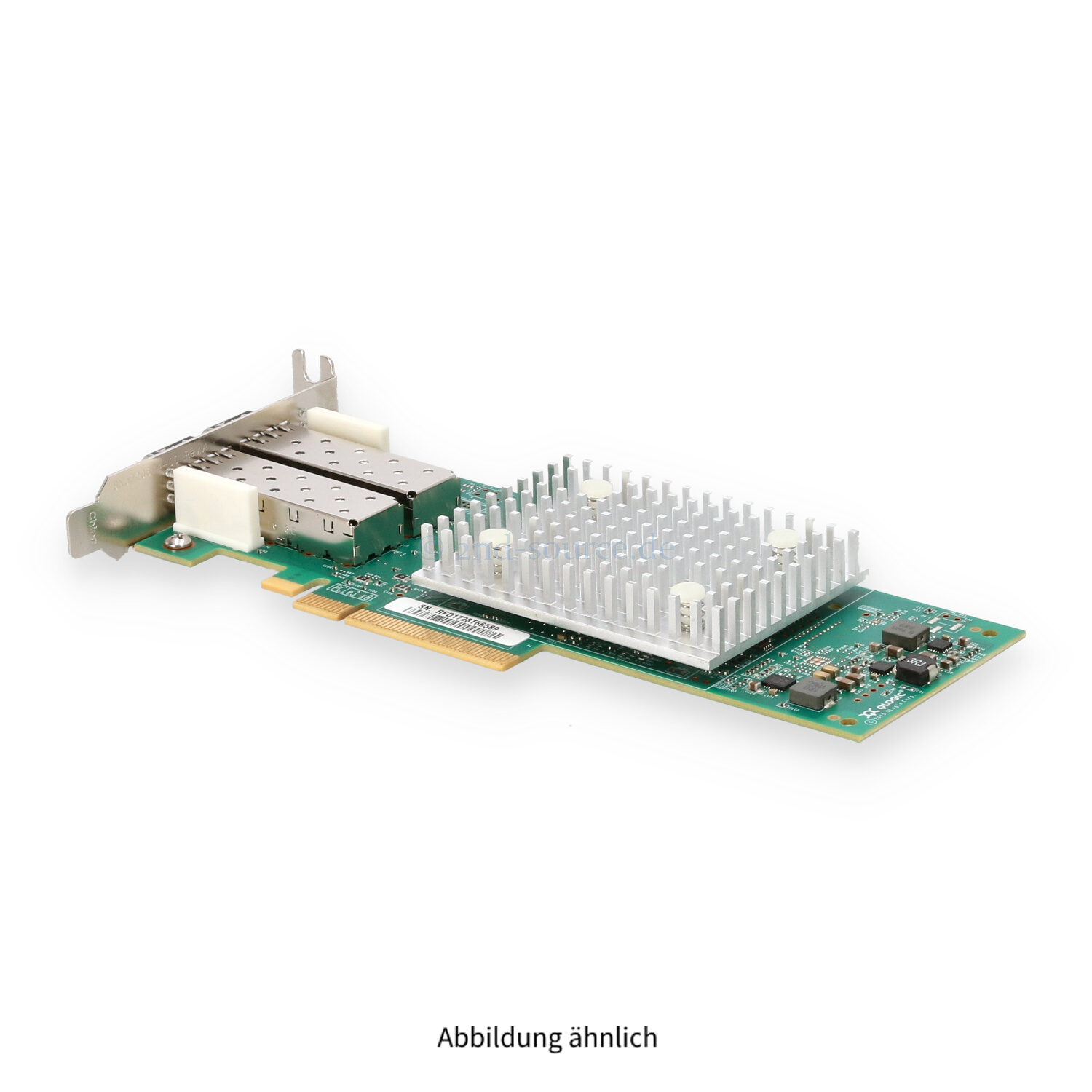 Fujitsu QLogic QLE2692 2x 16GB SFP+ Fibre Channel PCIe HBA Low Profile S26361-F5580-L502