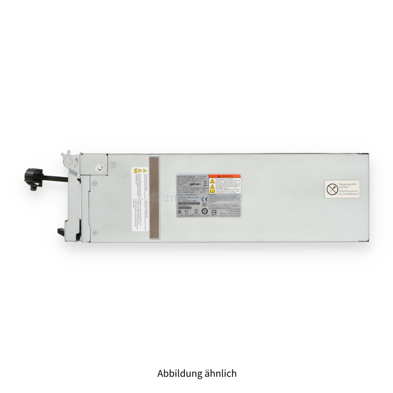 IBM 580W Power Supply V7000 HB-PCM01-580-AC 85Y6074 00L4605