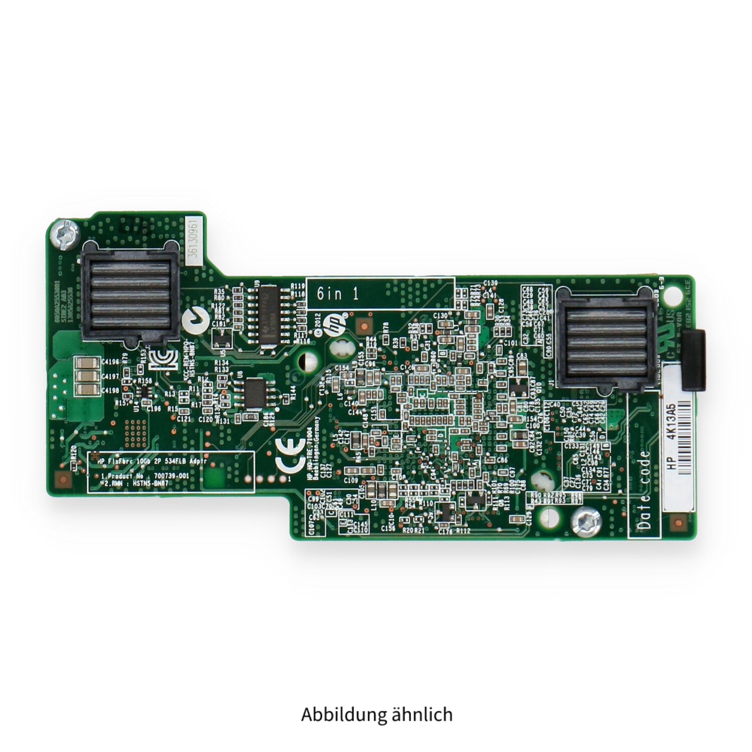 HPE 534FLB 2x10GBase c-Class Server Ethernet Adapter 700742-B21 701529-001 HPE 534FLB 2x10GBase c-Class Server Ethernet Adapter 700742-B21 701529-001