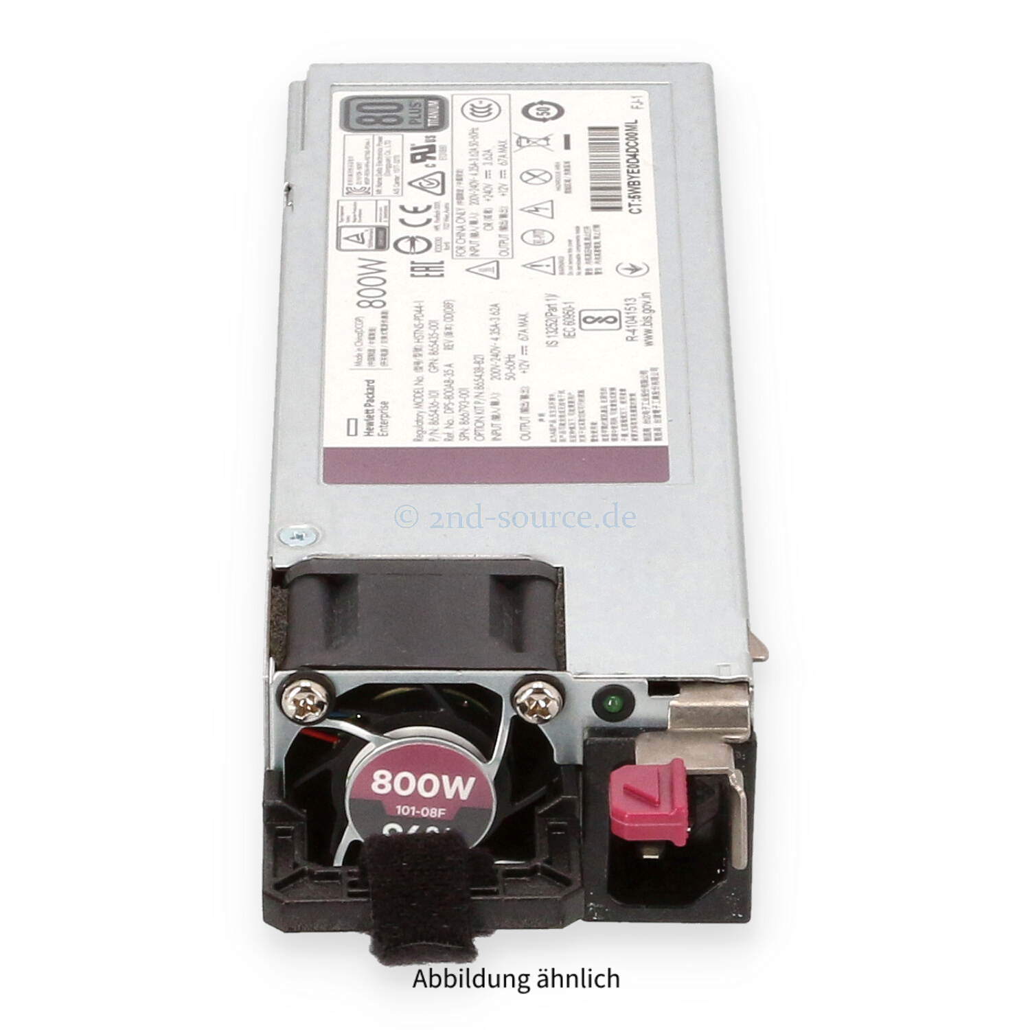 HPE 800W HotPlug Power Supply Gen10 865438-B21 866793-001