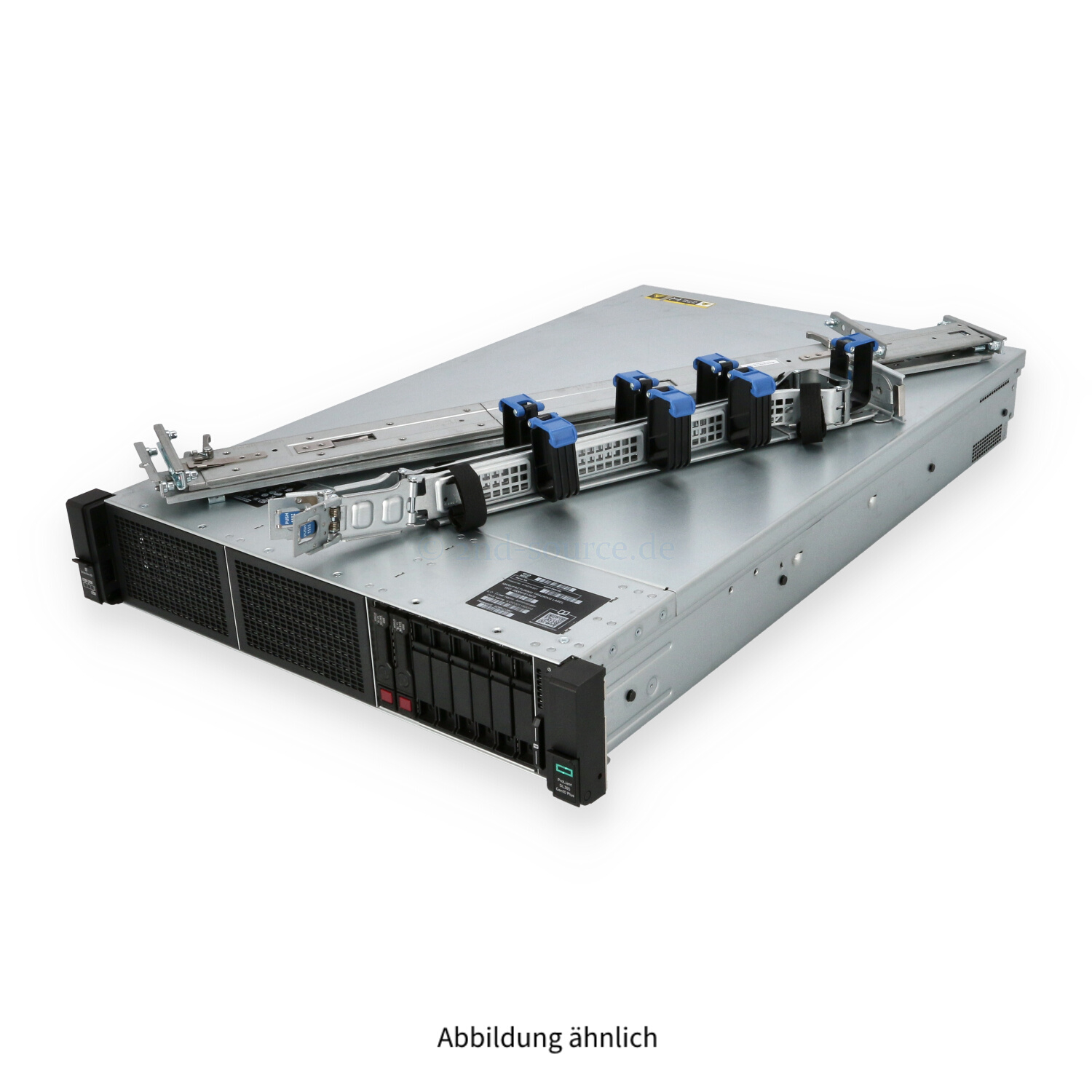 HPE DL385 G10 Plus 8x SFF 1P EPYC 7262 3.20GHz 8C 128GB P408i-a 2x 960GB SSD I350-T4 2x 500W Rackkit Kabelarm