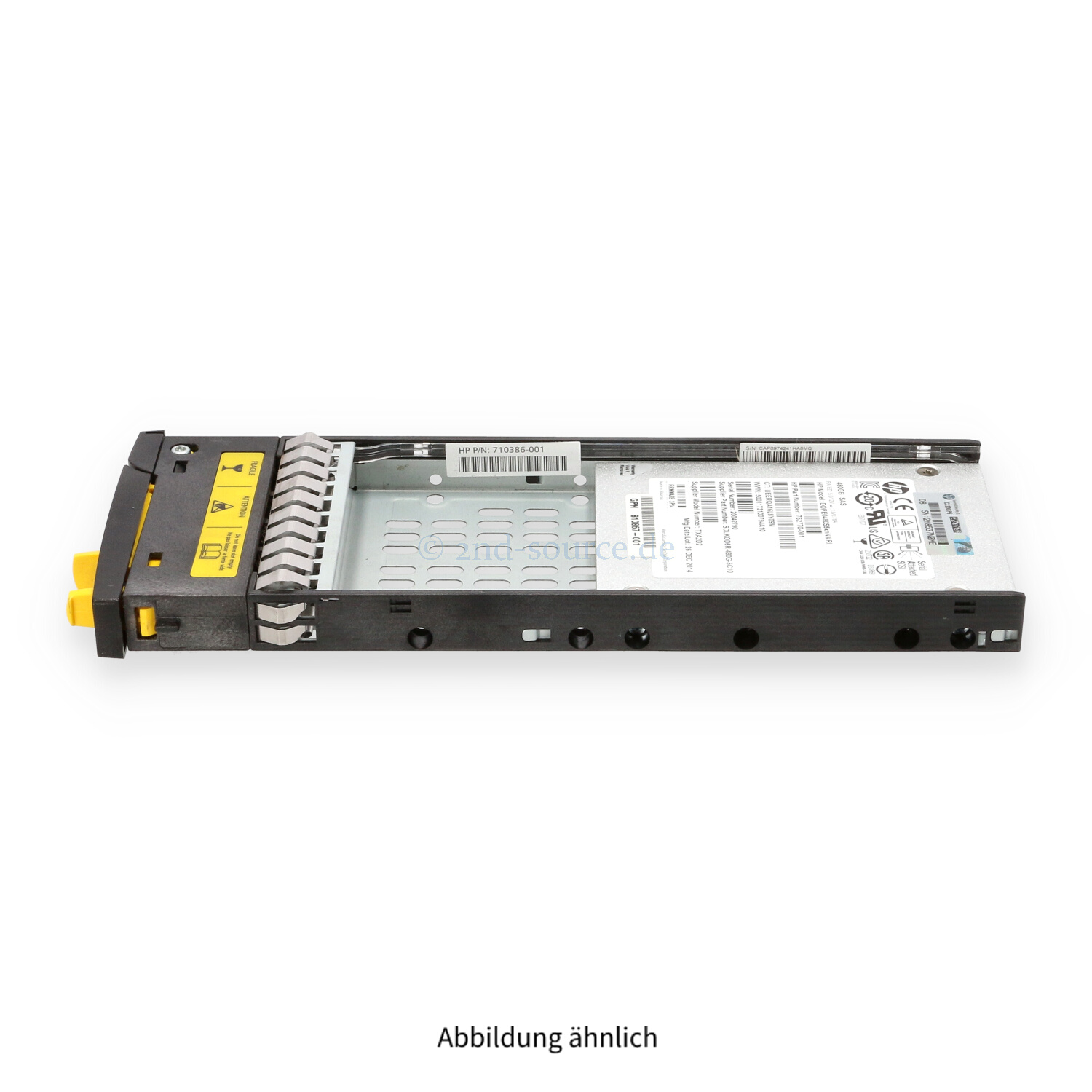 HPE 3PAR 480GB SAS 12G SFF HotPlug SSD K2P88A 810770-001