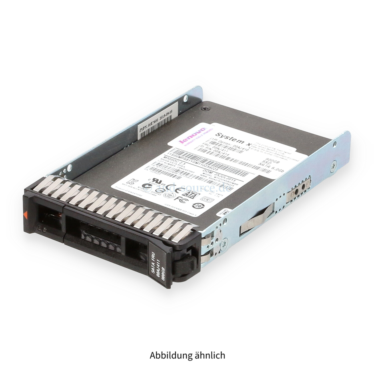 Lenovo 800GB SATA 6G SFF Mixed Use HotPlug SSD 00AJ410 00AJ411 00AJ414