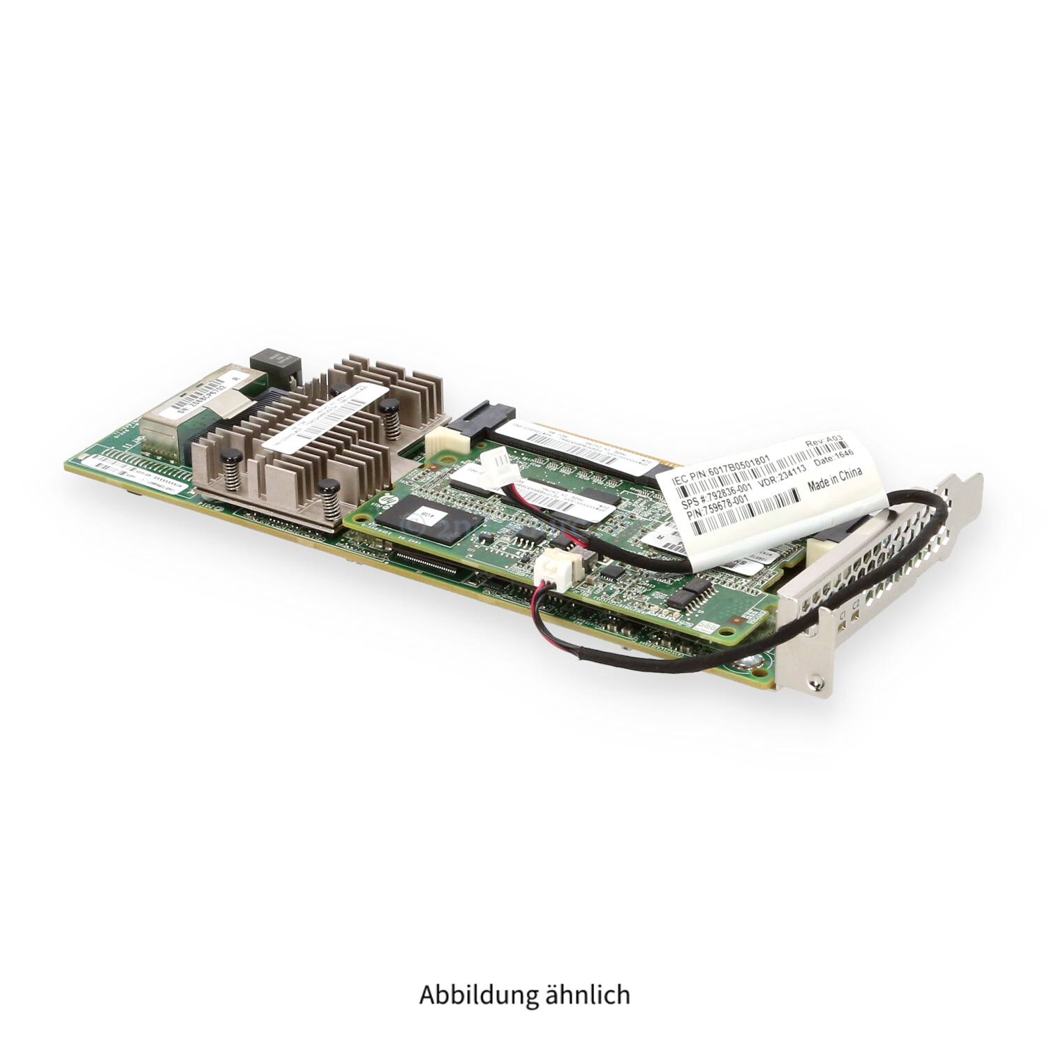 HPE Smart Array P440/4GB FBWC 12G SAS RAID Controller Low Profile 726821-B21 749797-001