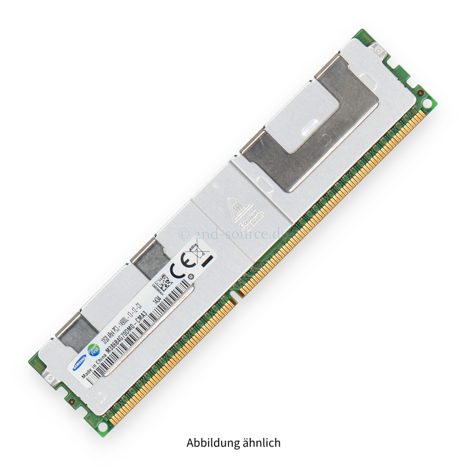 Samsung 32GB PC3L-10600L DIMM Quad Rank x4 (DDR3-1333) Registered ECC M386B4G70BM0-YH90