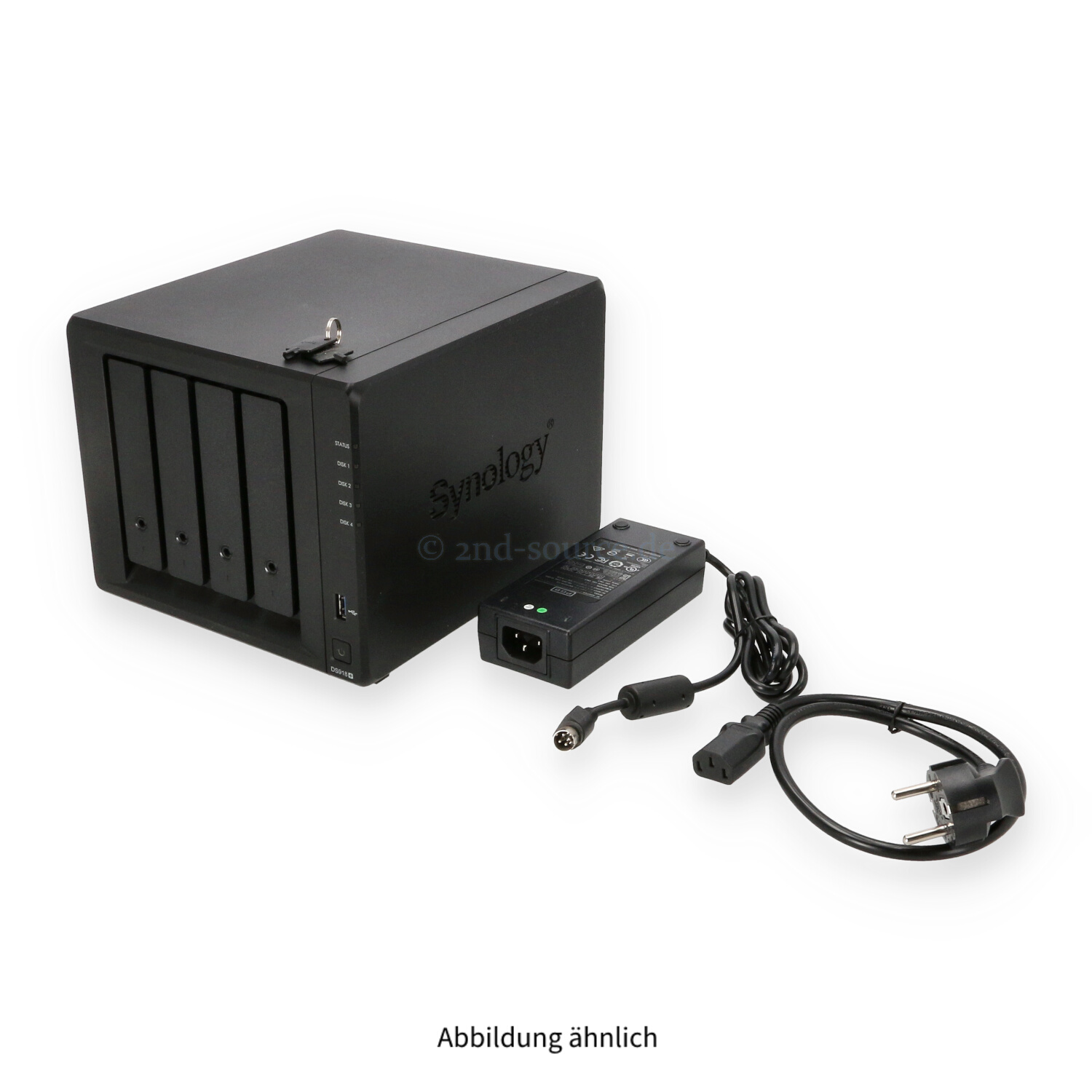 Synology DS918+ 4x LFF 2x M.2 Celeron J3455 1.50GHz 4C 4GB 4x 2TB 5.9k SATA 6G HDD DiskStation