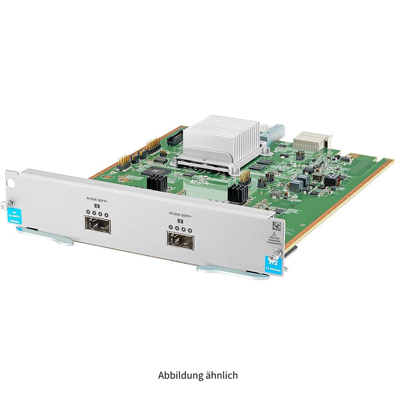 HPE Aruba 2x QSFP+ 40GbE v3 zl2 Switch Module J9996A J9996-60101 J9996-61001