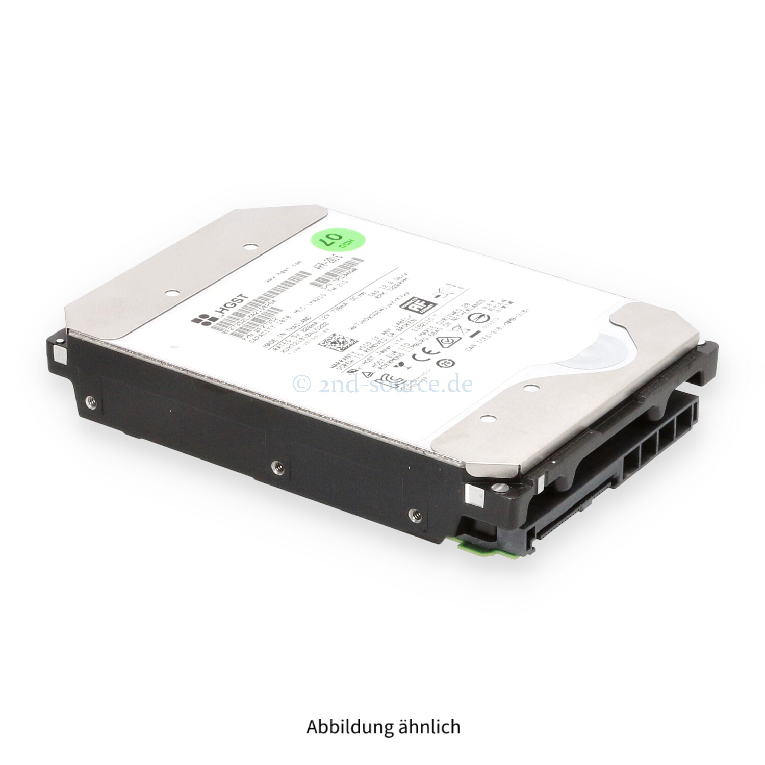 HGST Ultrastar 10TB 7.2k SAS 12G LFF HDD HUH721010AL5200 HGST Ultrastar 10TB 7.2k SAS 12G LFF HDD HUH721010AL5200