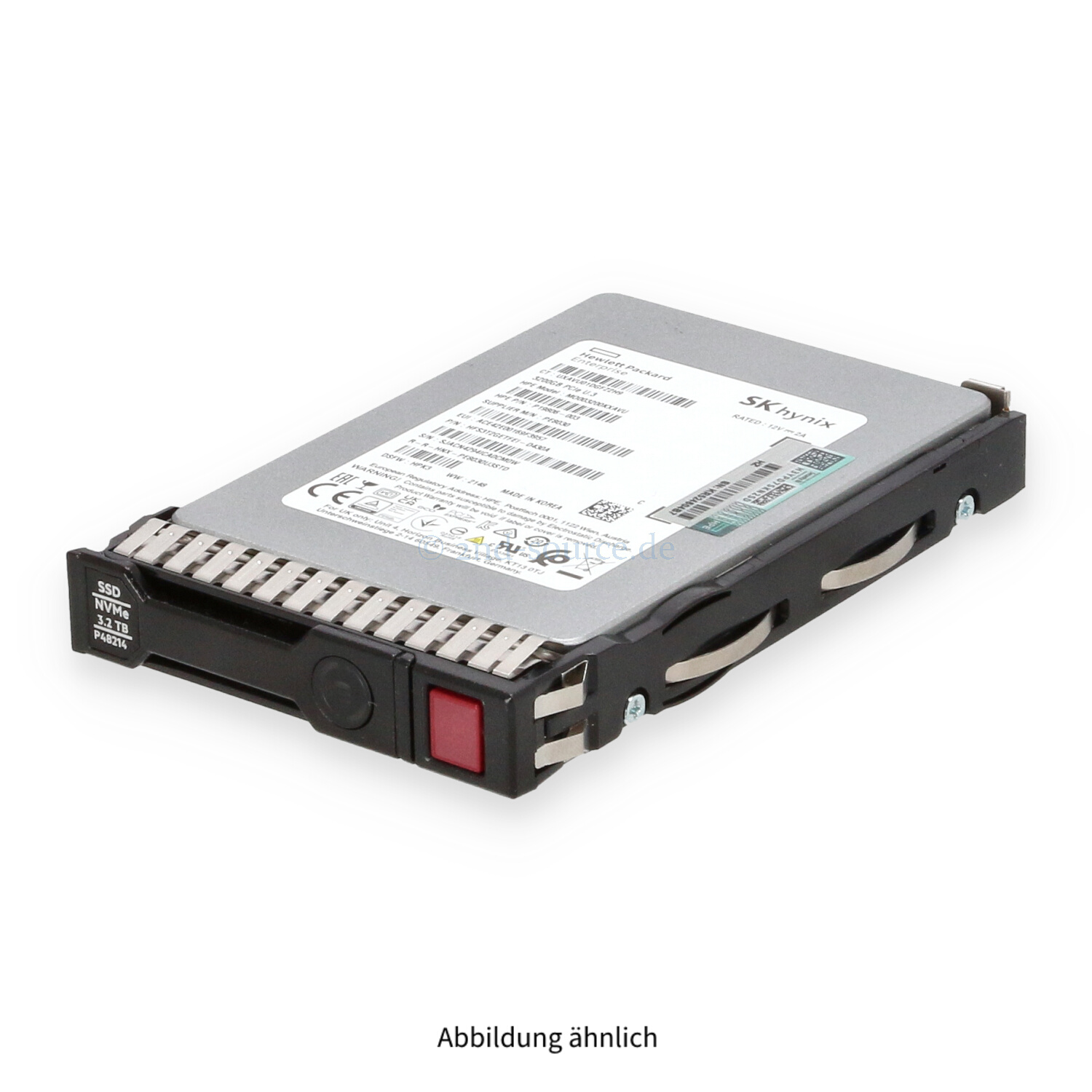 HPE 3.2TB NVMe 4.0 x4 U.3 SFF Mixed Use SC HotPlug SSD P47835-B21 P48214-001