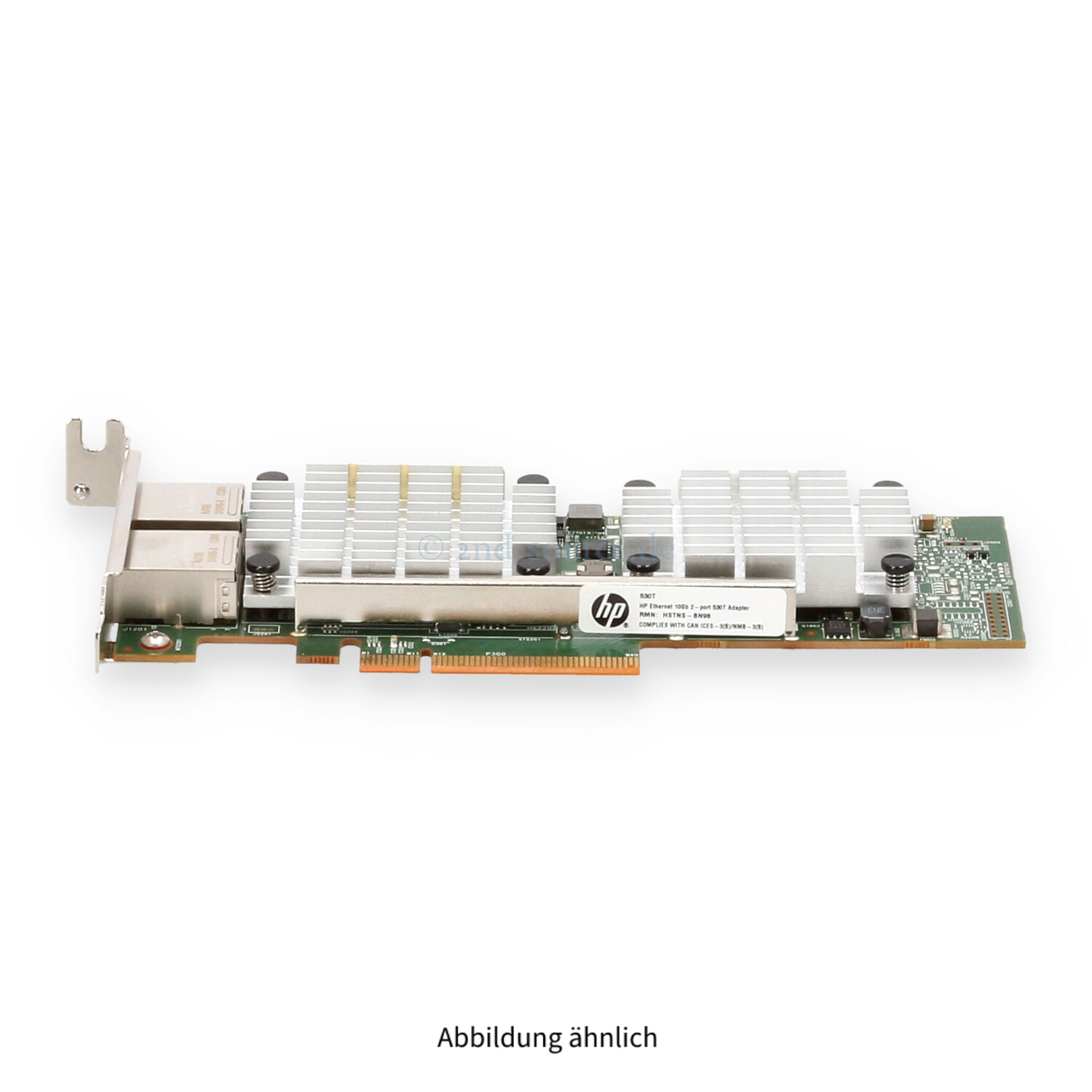 HPE 530T 2x10GBase-T PCIe Server Ethernet Adapter Low Profile 656596-B21 657128-001 HPE 530T 2x10GBase-T PCIe Server Ethernet Adapter Low Profile 656596-B21 657128-001