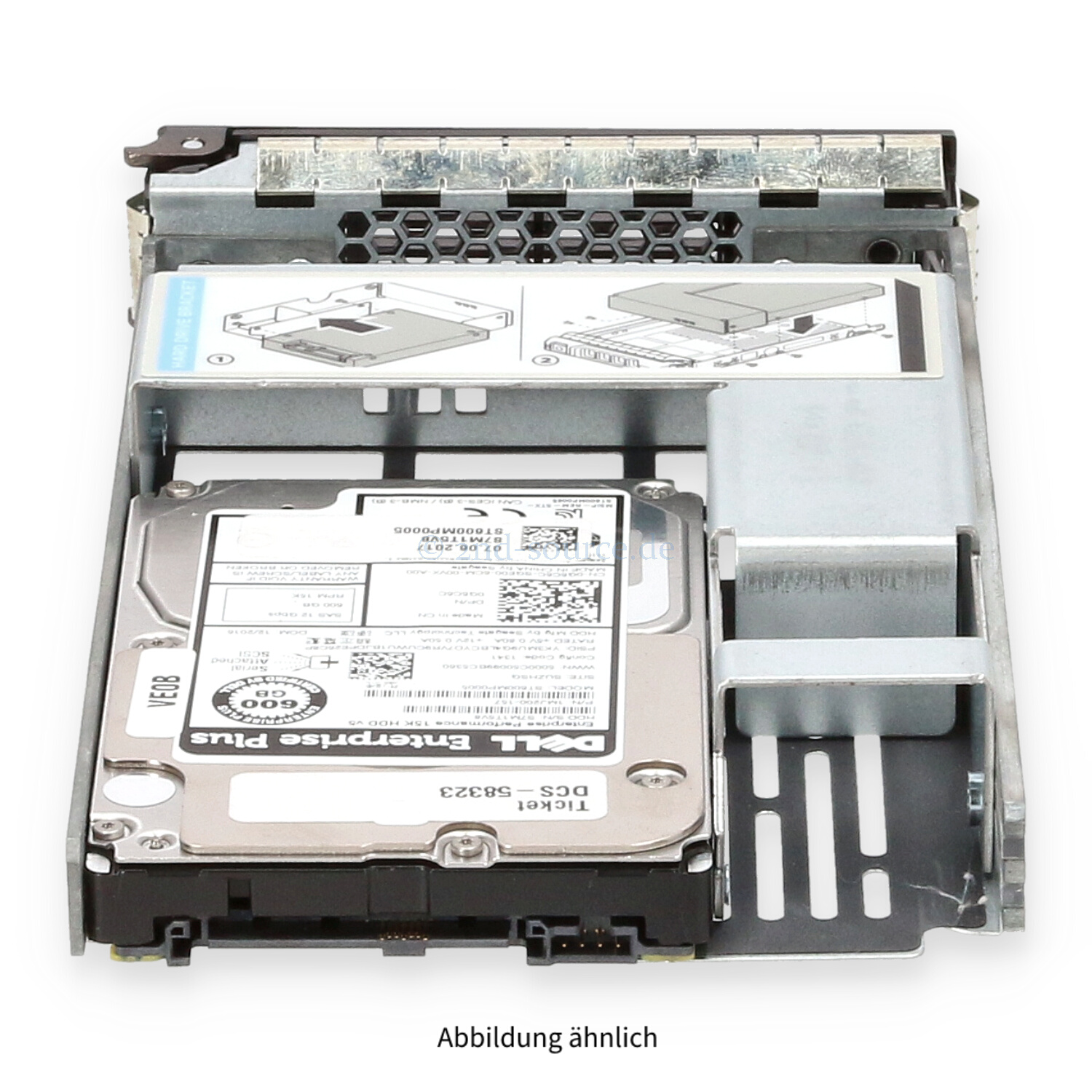 Dell 600GB 15k SAS 12G LFF HotPlug HDD Compellent G6C6C 0G6C6C