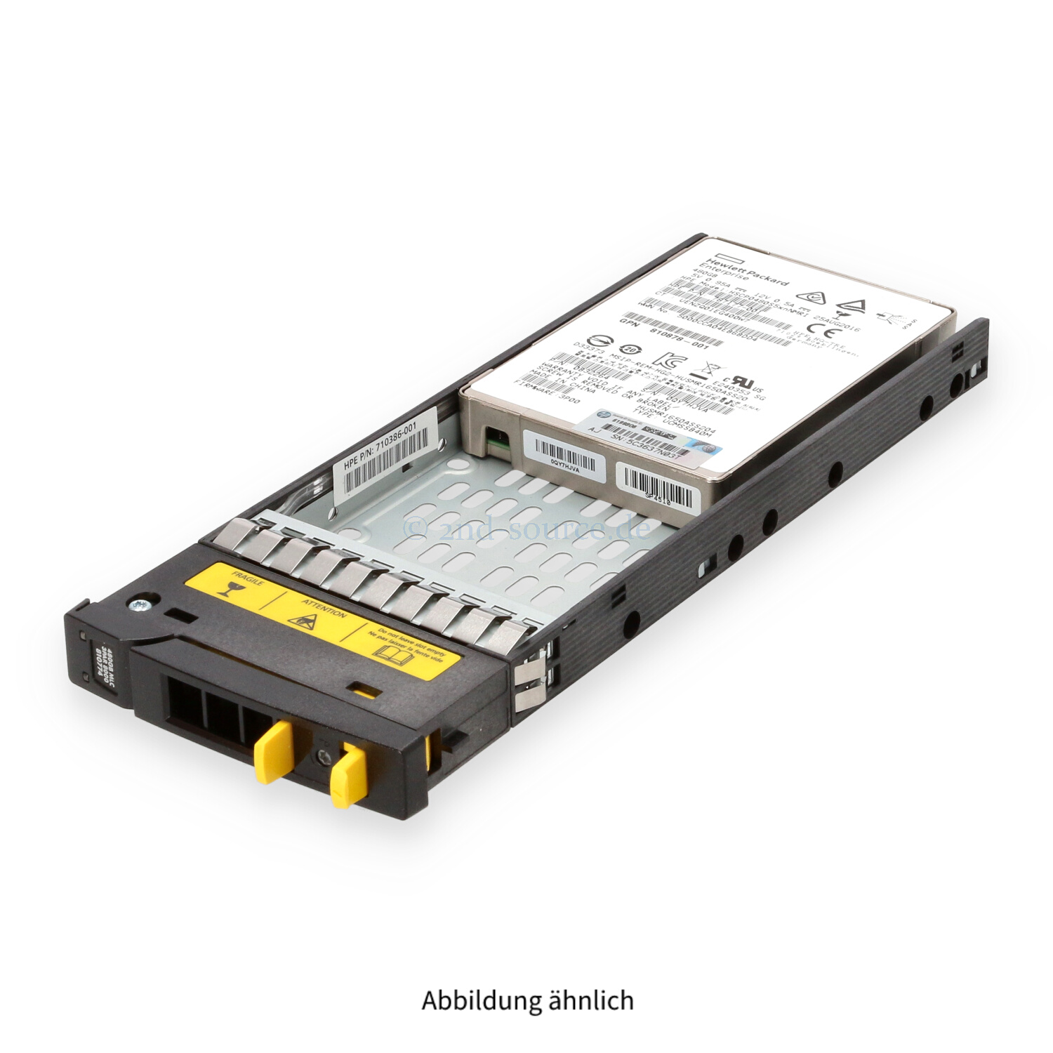 HPE 3PAR 480GB SAS 12G SFF HotPlug SSD K2Q95A 810774-001