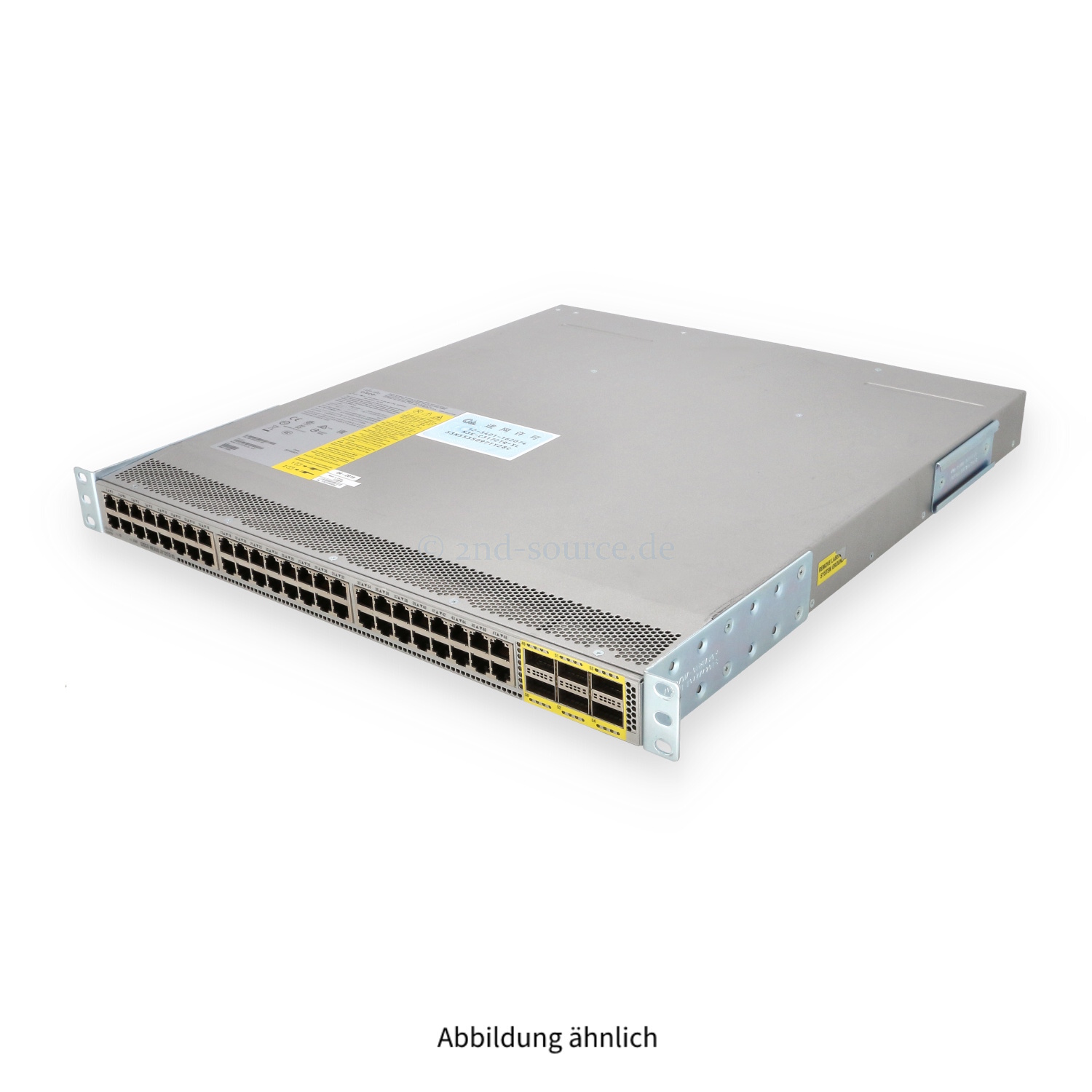 Cisco Nexus 3172TQ-XL 48x RJ-45 10GbE 6x QSFP+ 40GbE 4x B-t-F 2x 500W Switch N3K-C3172TQ-XL