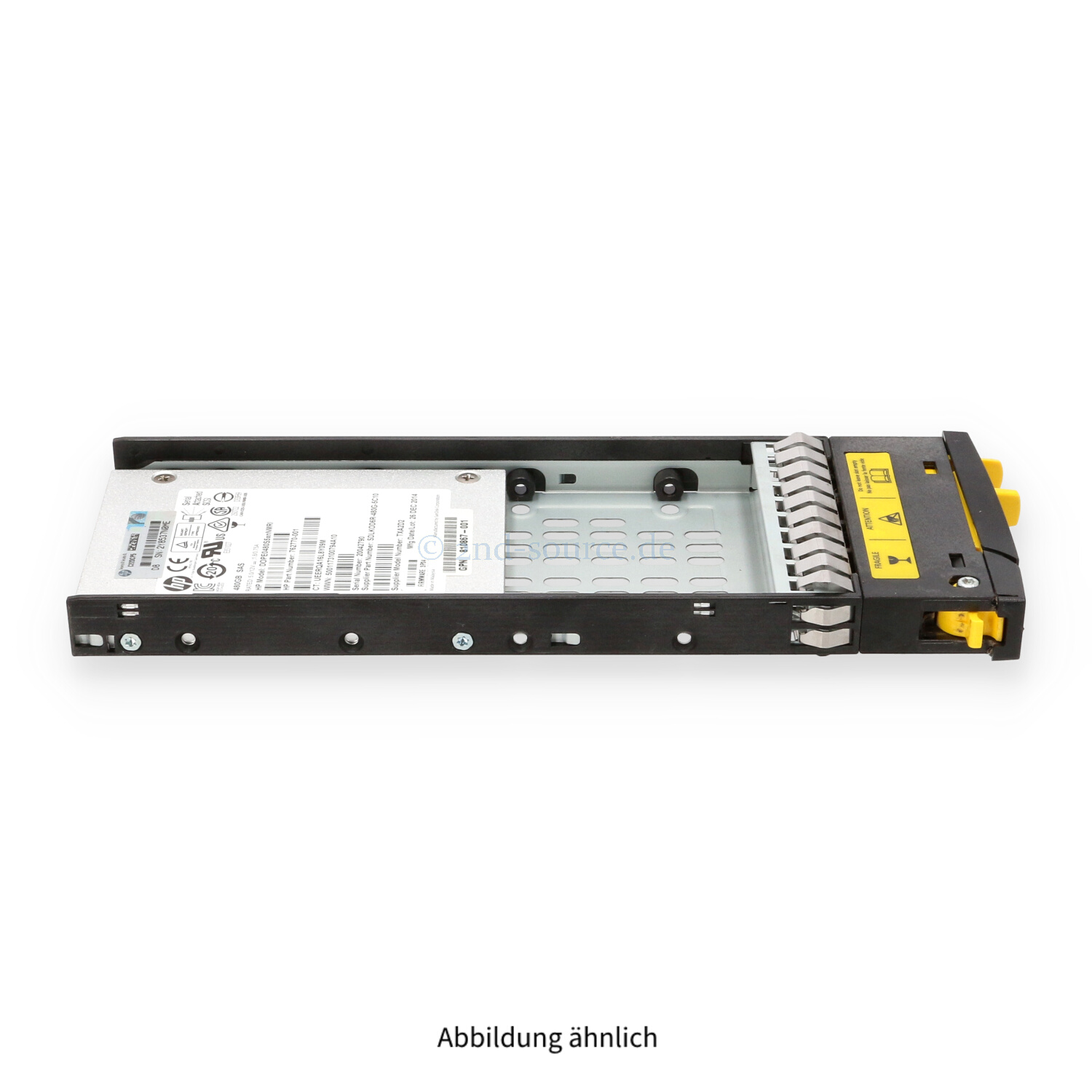 HPE 3PAR 480GB SAS 12G SFF HotPlug SSD K2P88A 810770-001