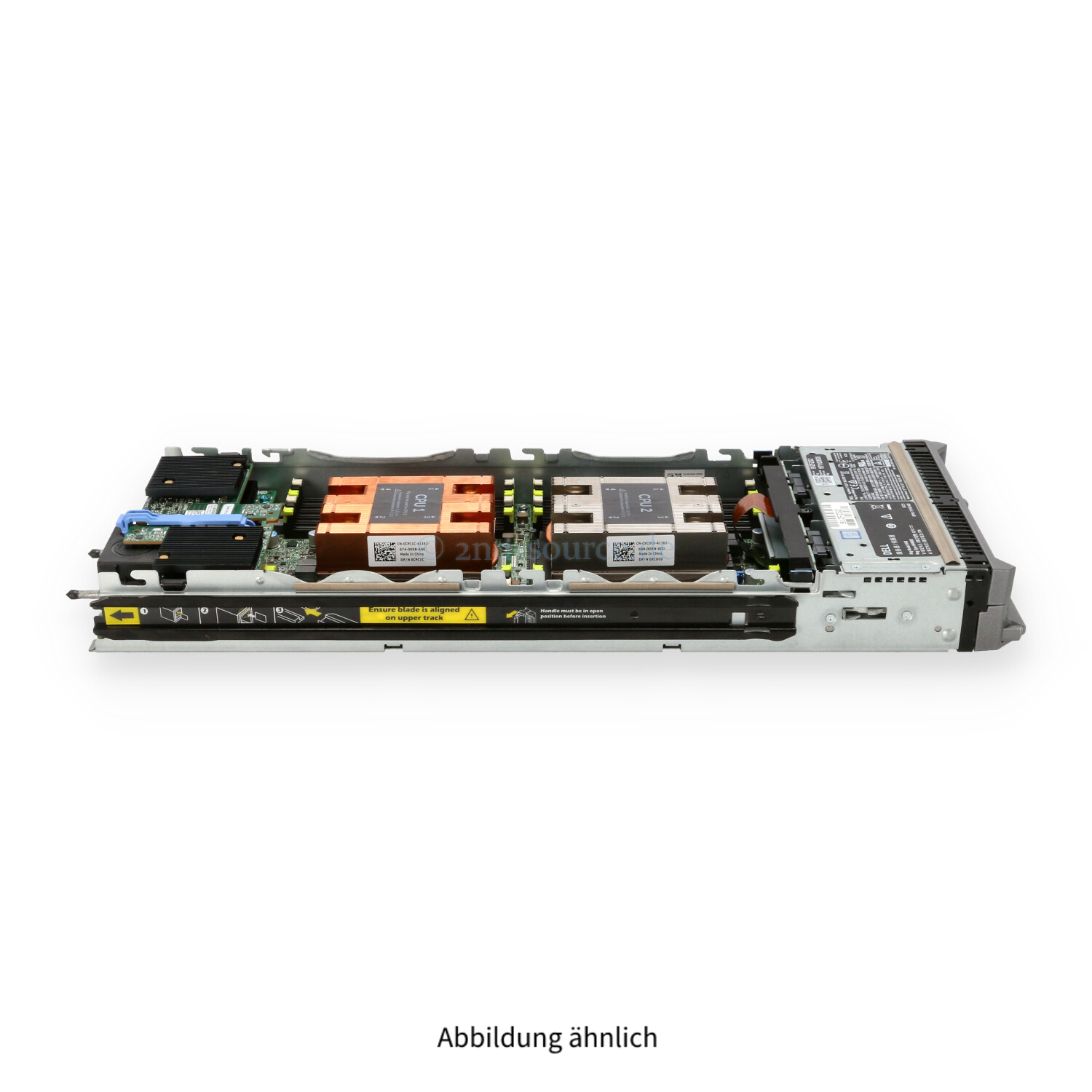 Dell PowerEdge M630 4x1.8'' CTO inkl. H730p 2xHeatsink 3xOCM14102B
