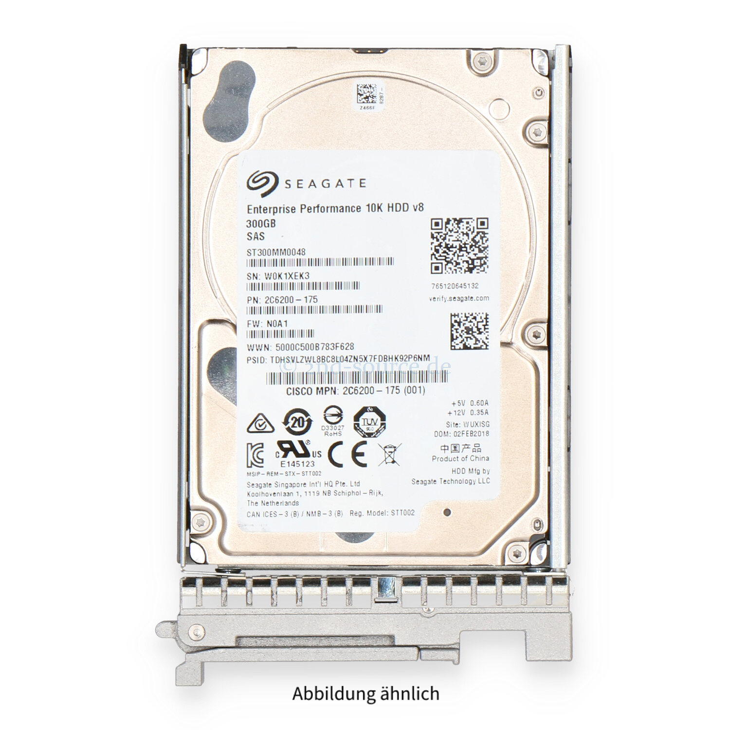 Cisco 300GB 10k SAS 12G SFF HotPlug HDD UCS-HD300G10K12G= UCS-HD300G10K12G