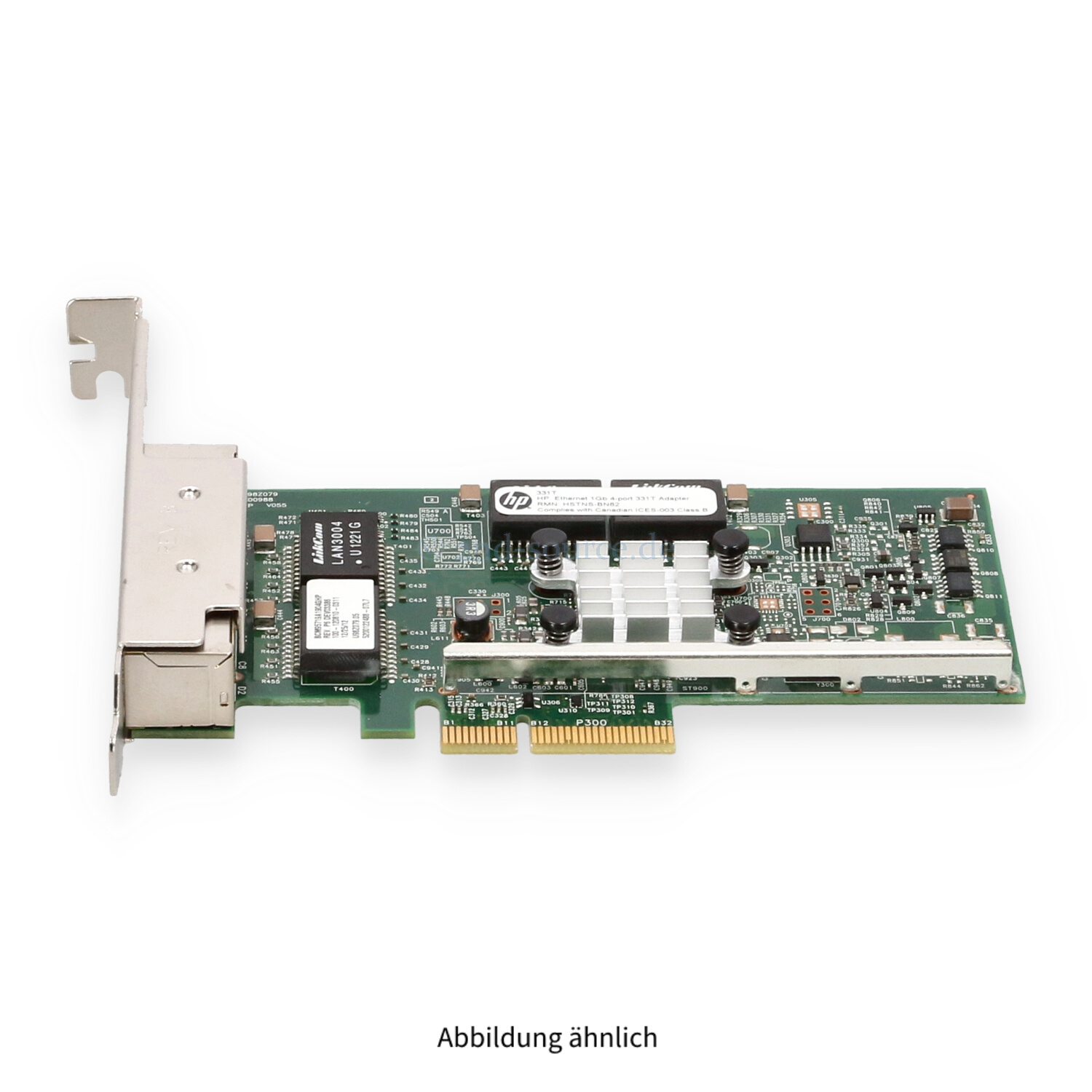 HPE 331T 4x1000Base-T PCIe Server Ethernet Adapter High Profile 647594-B21 649871-001