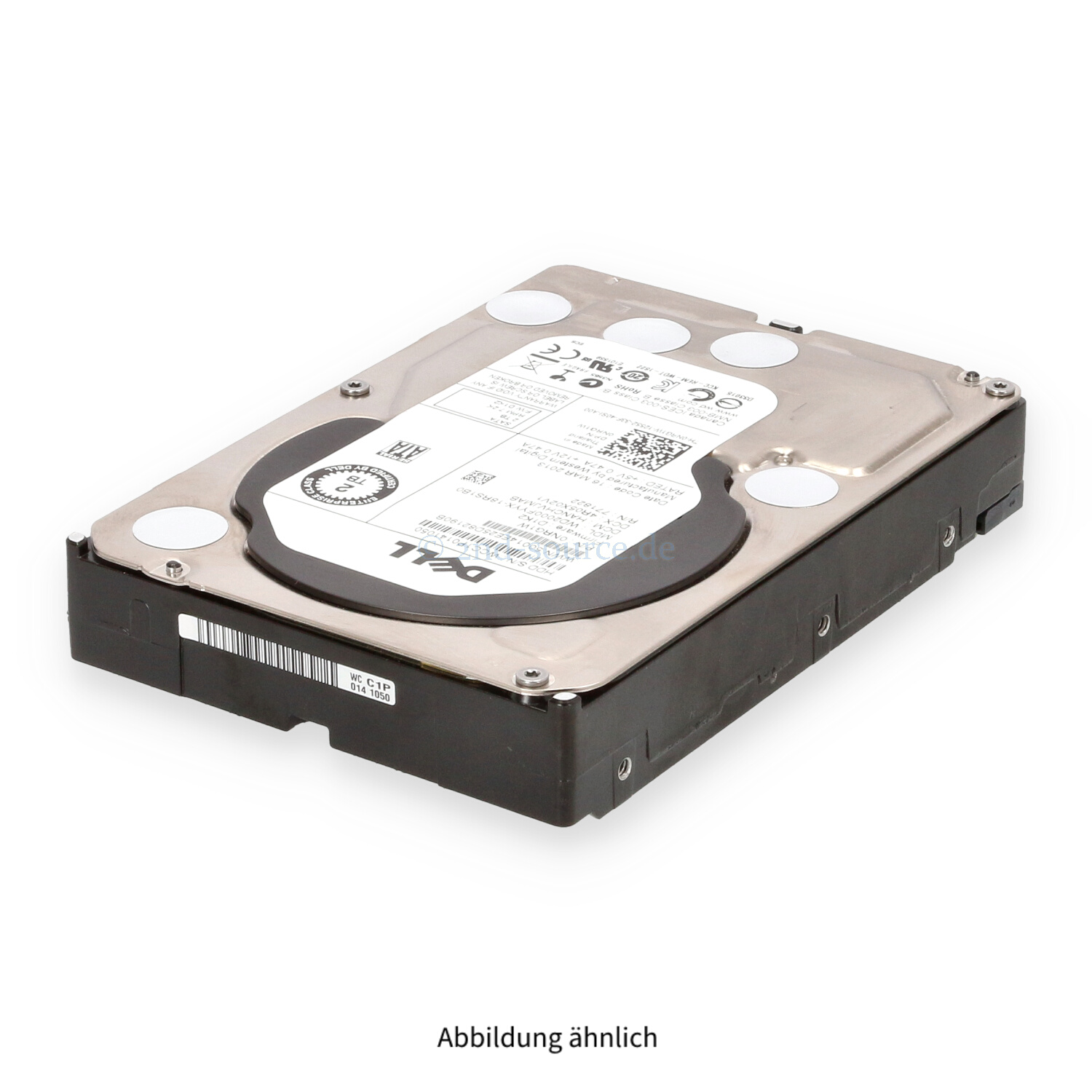 Dell 2TB 7.2k SATA 6G LFF HDD NRG1W 0NRG1W