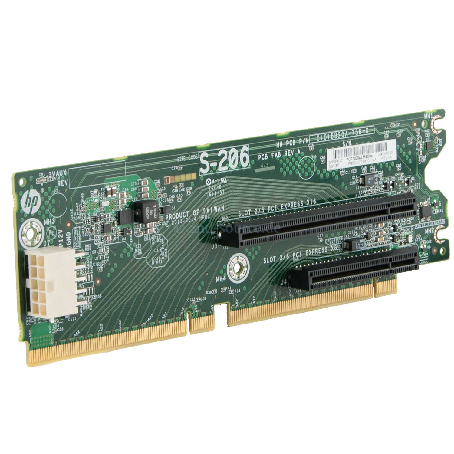 HPE PCI Board 2 slot x16 x8 DL380p G8 755741-001