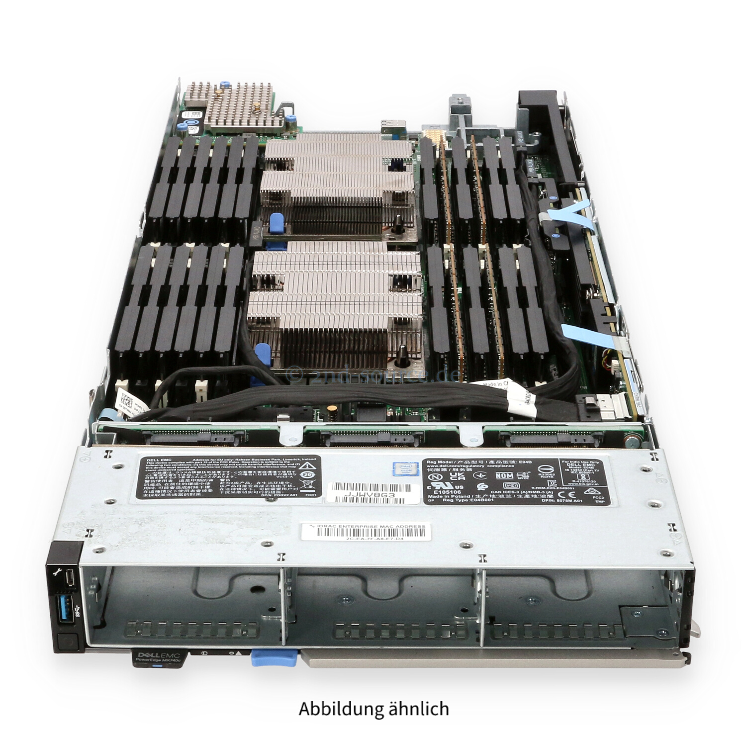 Dell MX740c 6xSFF 2P Silver 4108 1.80GHz 8C 128GB H730p QL41262 Dell MX740c 6xSFF 2P Silver 4108 1.80GHz 8C 128GB H730p QL41262