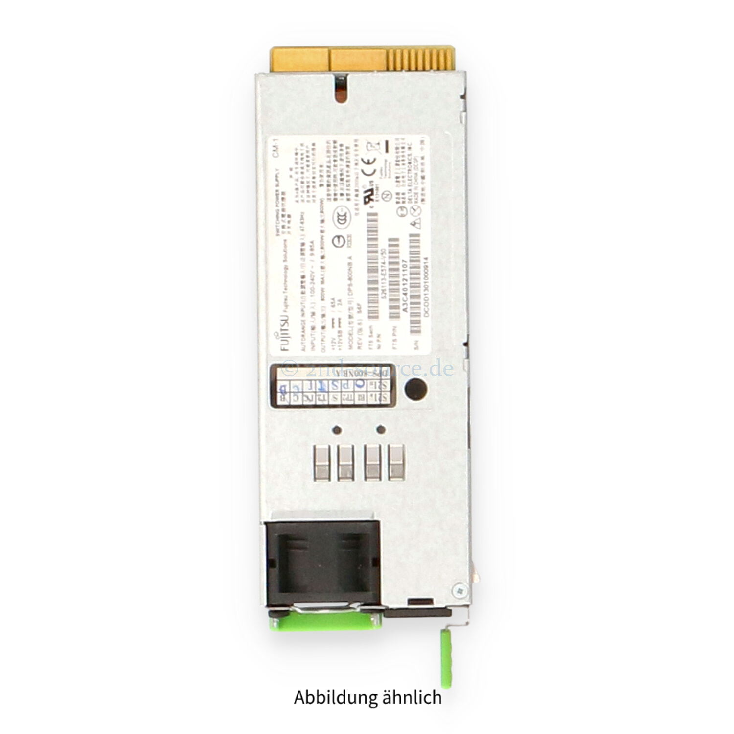 Fujitsu 800W HotPlug Power Supply TX300 RX350 S7 S26113-F574-L10 S26113-E574-V50 A3C40121107