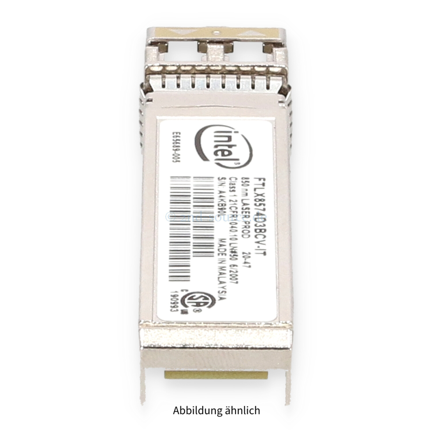 Dell 10GBase-SR SFP+ 850nm Short Wave Ethernet Transceiver Module XYD50 0XYD50 Dell 10GBase-SR SFP+ 850nm Short Wave Ethernet Transceiver Module XYD50 0XYD50