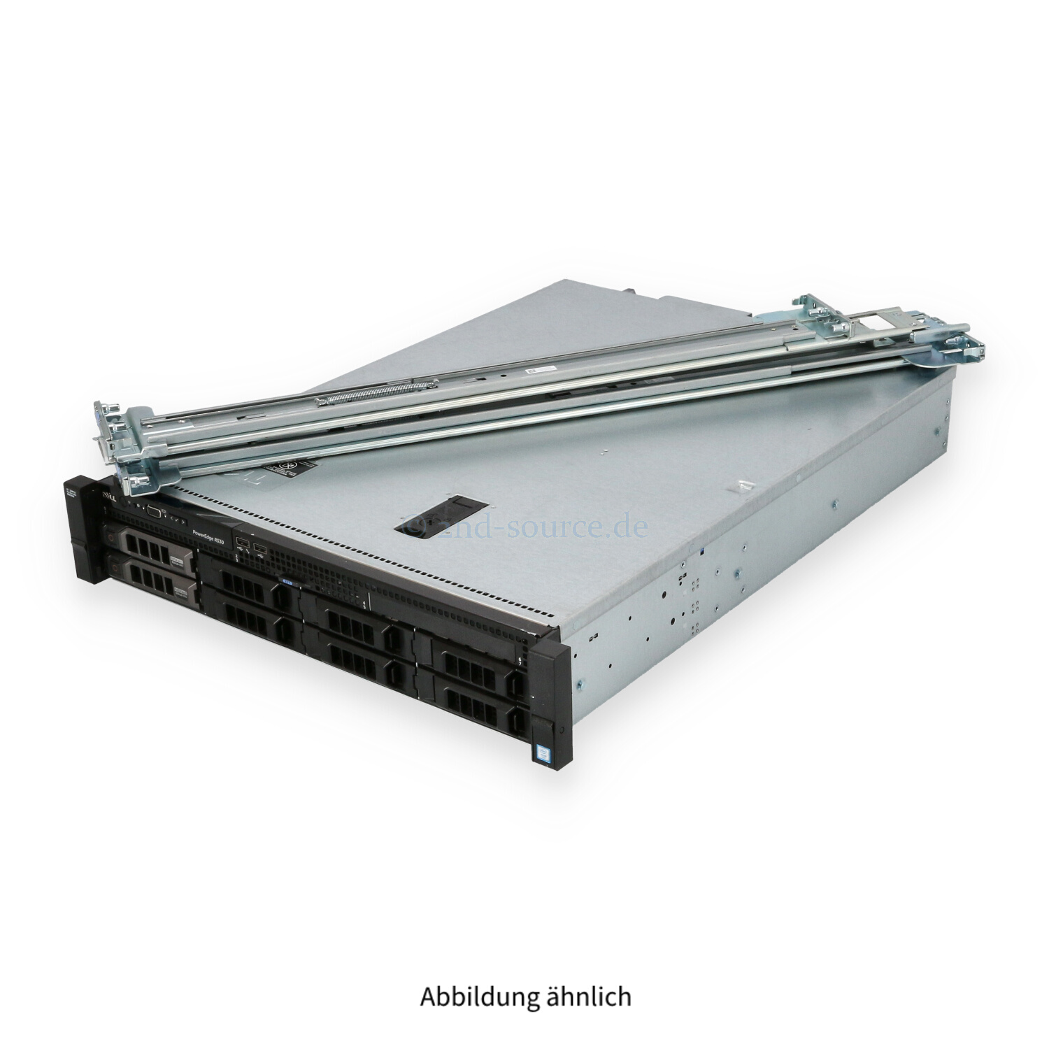 Dell R530 8x LFF 2P E5-2640 v4 2.40GHz 10C 128GB H730P 2x 800GB SATA 6G SSD 2x RPS Rackkit