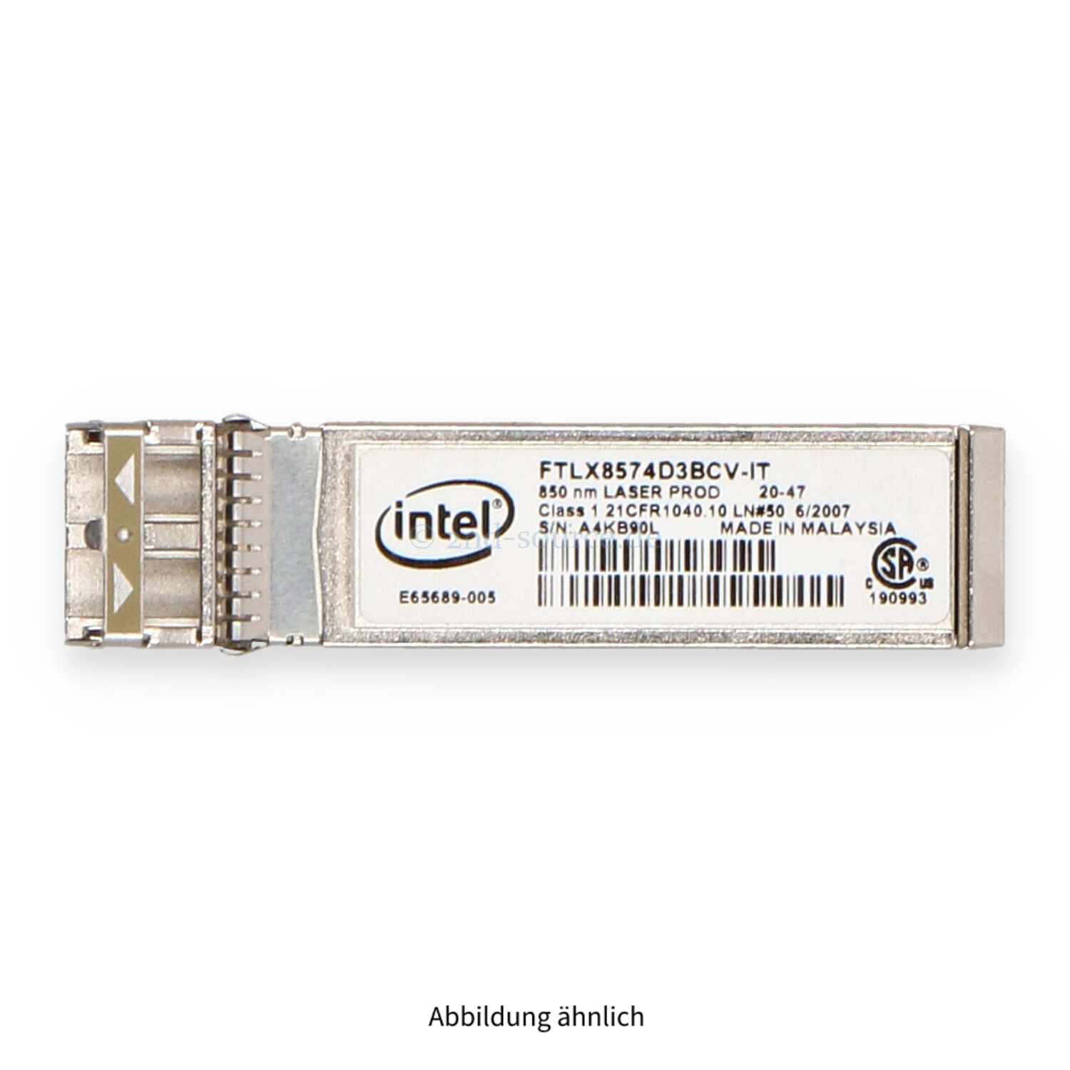 Dell 10GBase-SR SFP+ 850nm Short Wave Ethernet Transceiver Module XYD50 0XYD50 Dell 10GBase-SR SFP+ 850nm Short Wave Ethernet Transceiver Module XYD50 0XYD50