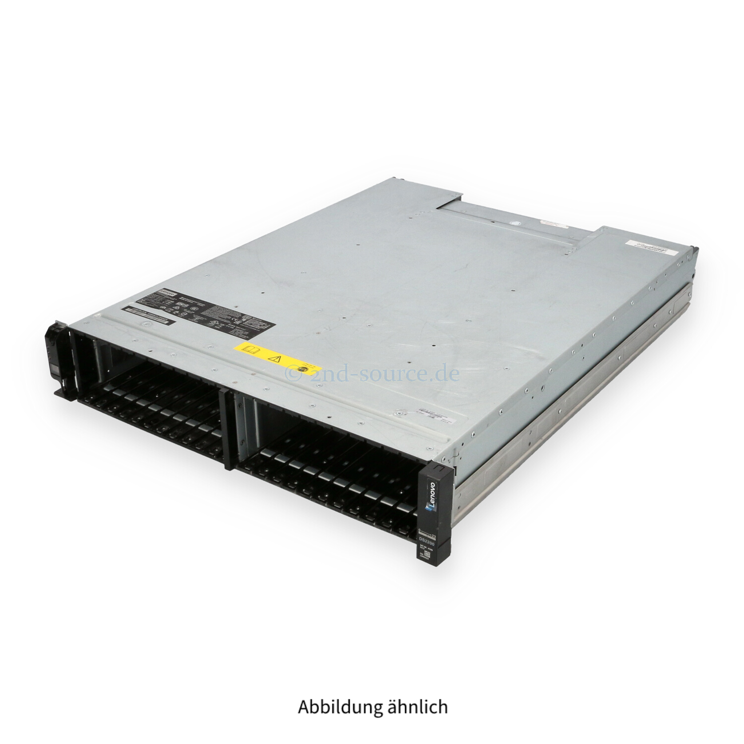 Lenovo DS2200 Enclosure Chassis 2x FC/iSCSI Controller 2x 580W