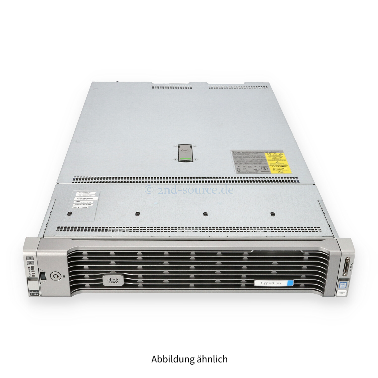 Cisco HX240C M4 24xSFF 2P E5-2680 v4 2.40GHz 14C 512GB 1x 1.6TB SSD 15x 1.2TB 1x 120GB SSD 2x 1200W Cisco HX240C M4 24xSFF 2P E5-2680 v4 2.40GHz 14C 512GB 1x 1.6TB SSD 15x 1.2TB 1x 120GB SSD 2x 1200W