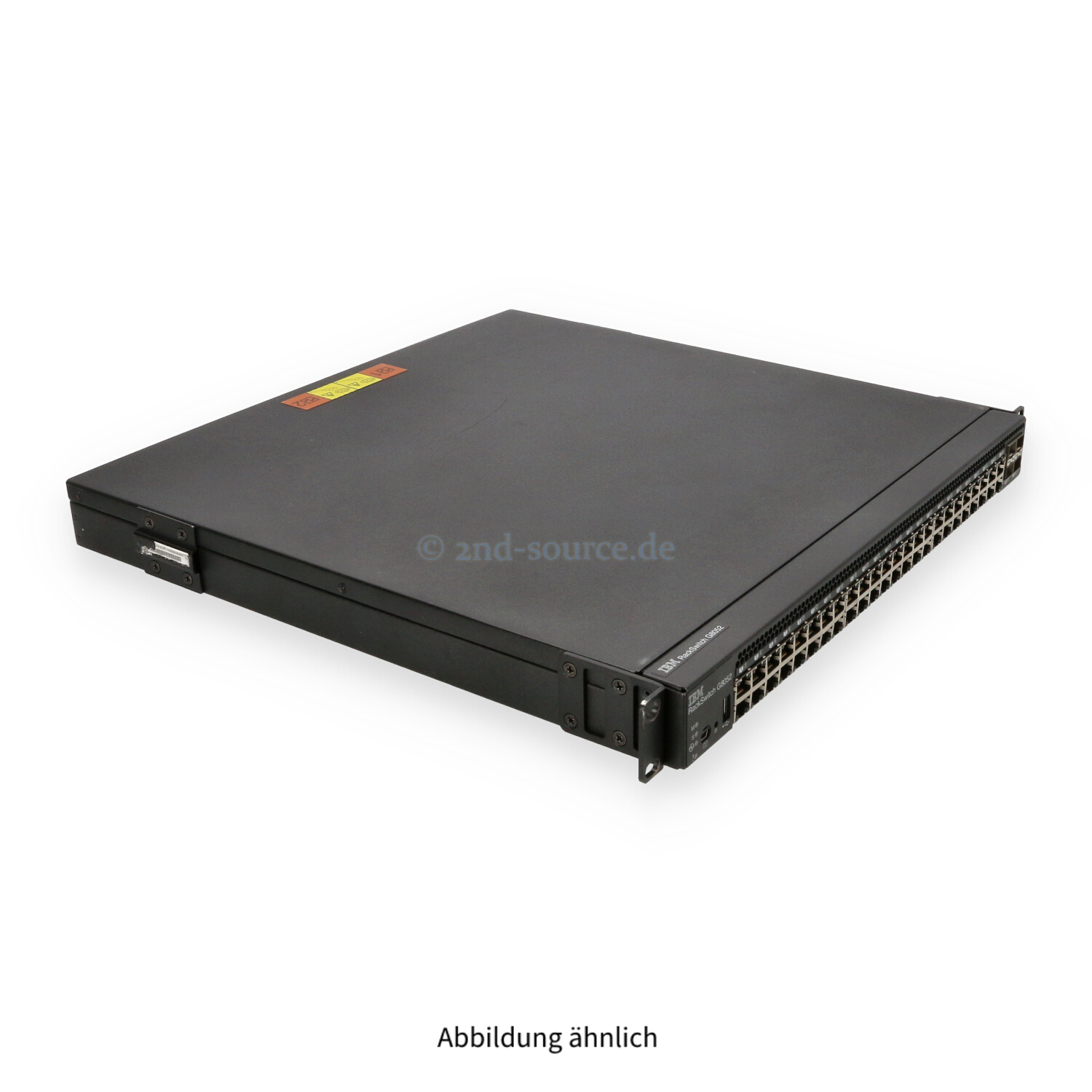 IBM RackSwitch G8052 48x 1000Base-T 4x SFP+ 10G Switch CTO Chassis 49Y7922