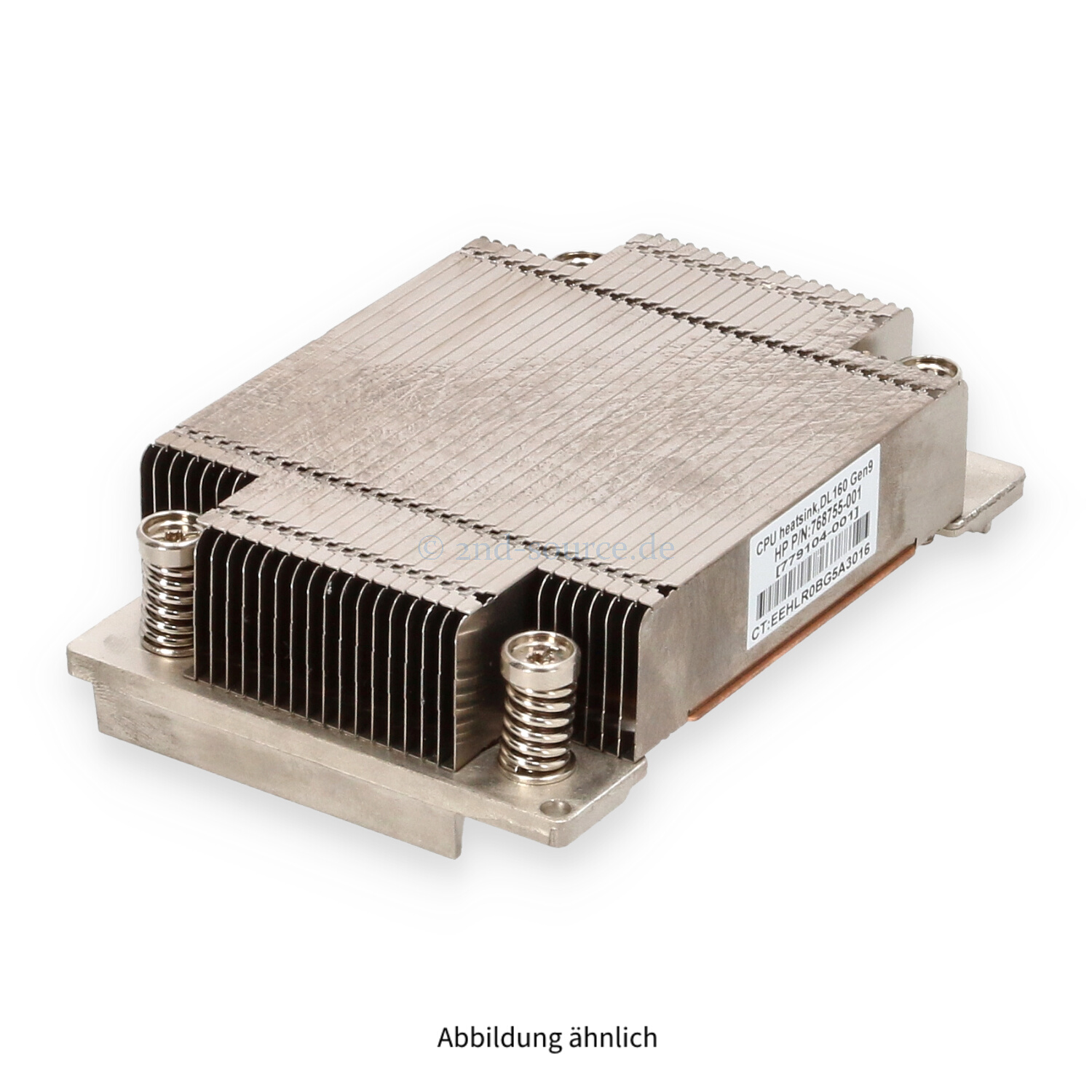 HPE Heatsink DL160 G9 779104-001 768755-001