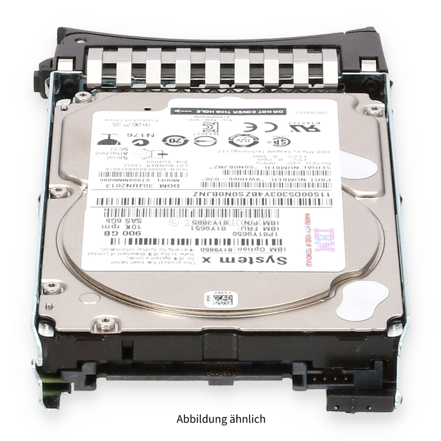 IBM 900GB 10k SAS 6G SFF HotPlug HDD x3650 M4 81Y9651