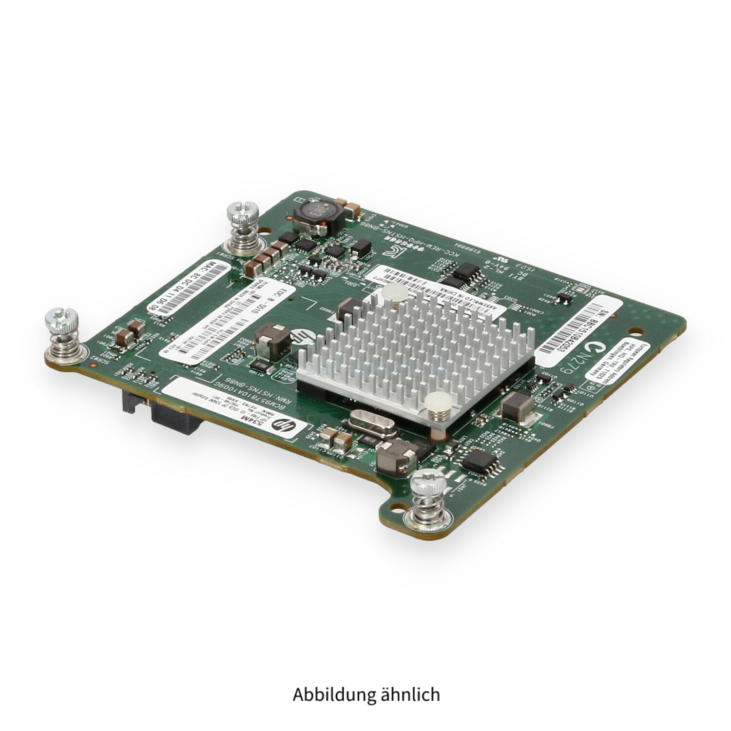 HPE 534M 2x10GBase Mezzanine Server Ethernet Adapter 700748-B21 701530-001