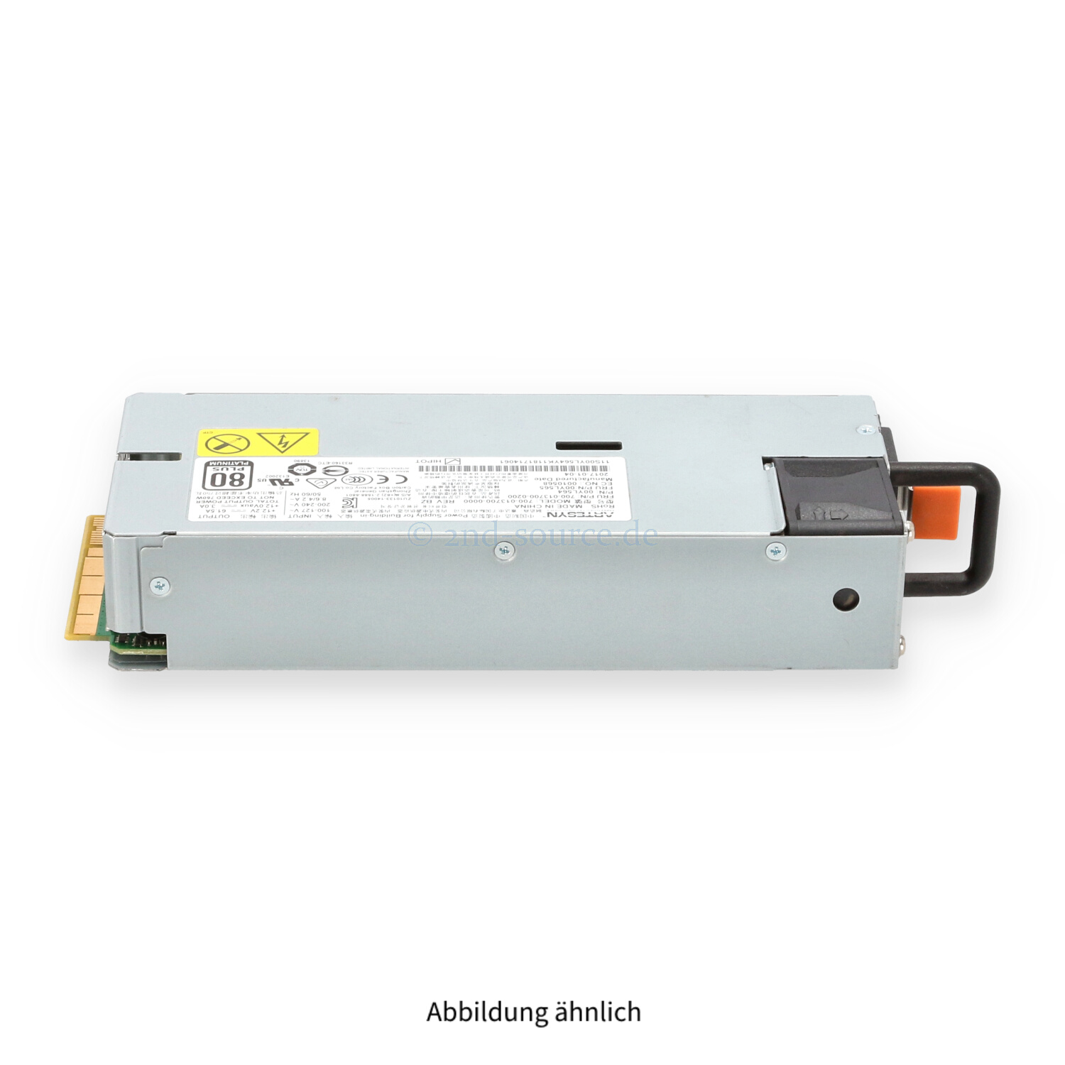 Lenovo Artesyn 750W Hot Plug Power Supply 00YL565 00YL564