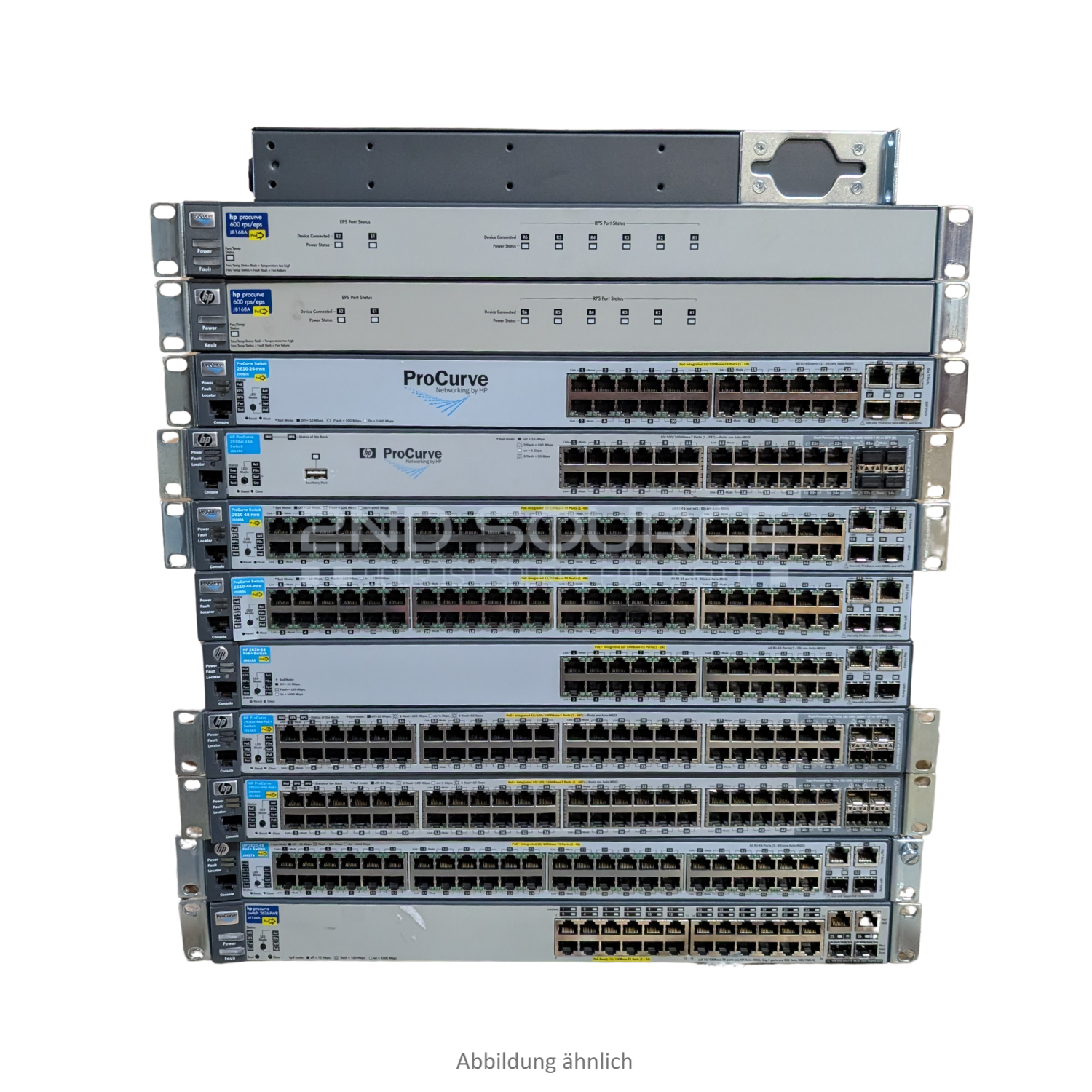 HPE Switch Palettenbundle 1x J9443A 2x J9089A 2x J9148A 1x J9627A 1x J9087A 1x J9625A 2x J8168A 1x J8164A